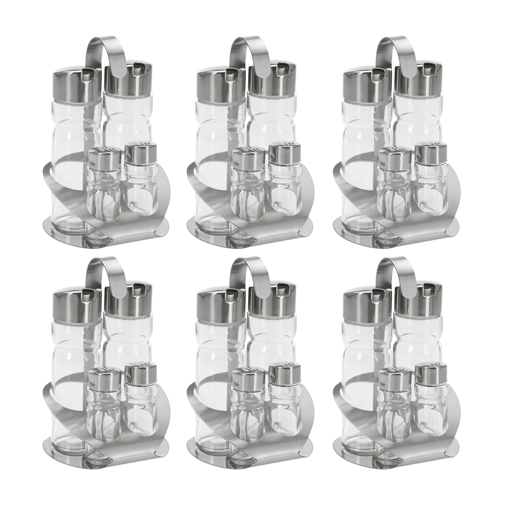 westmark-650522e2-wien-m-nage-5-pi-ces-sel-poivre-huile-et-vinaigre-acier-inoxyd image 1
