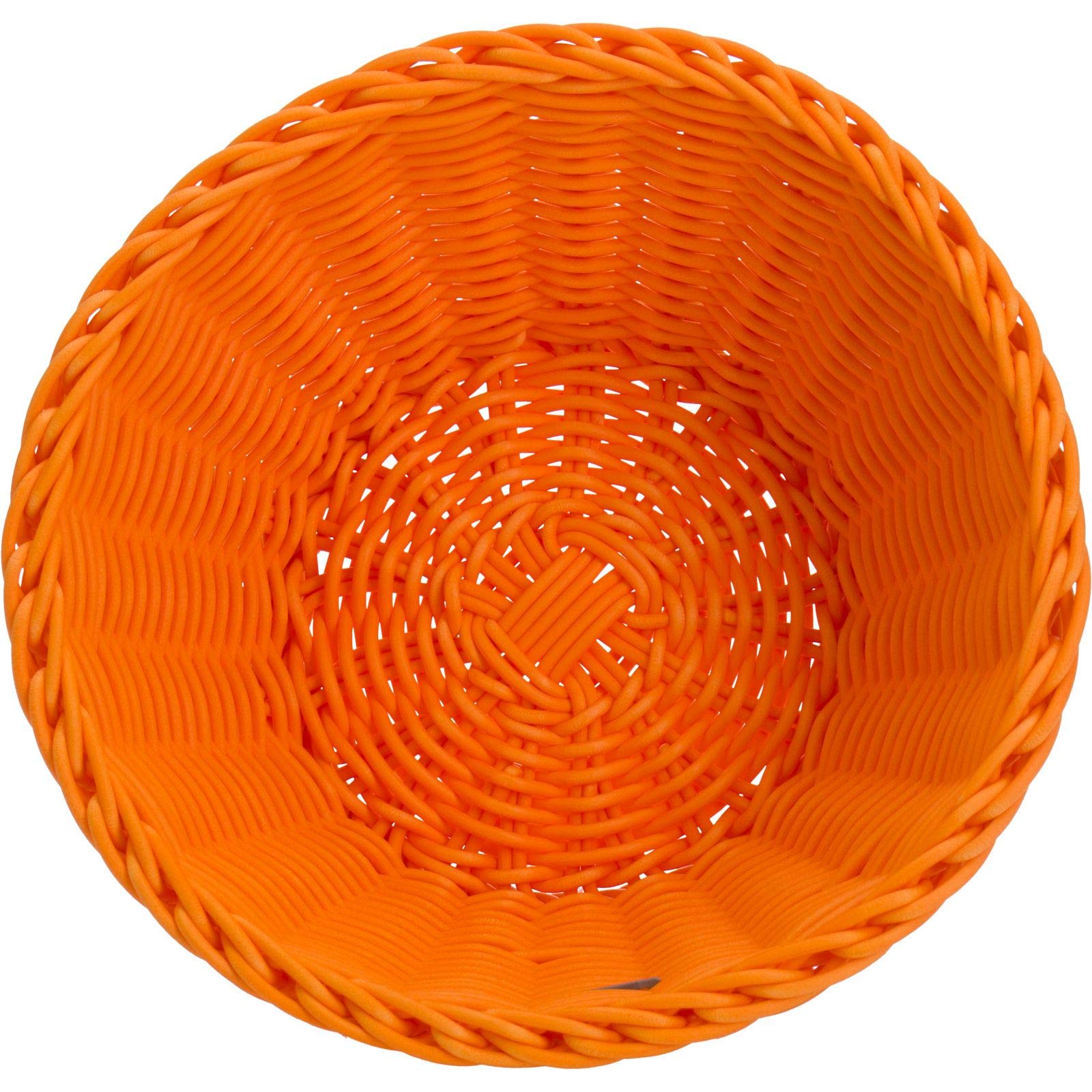 saleen-2039224-corbeille-ronde-conique-orange-18-x-10-cm-vannerie-synth-tique-al image 4