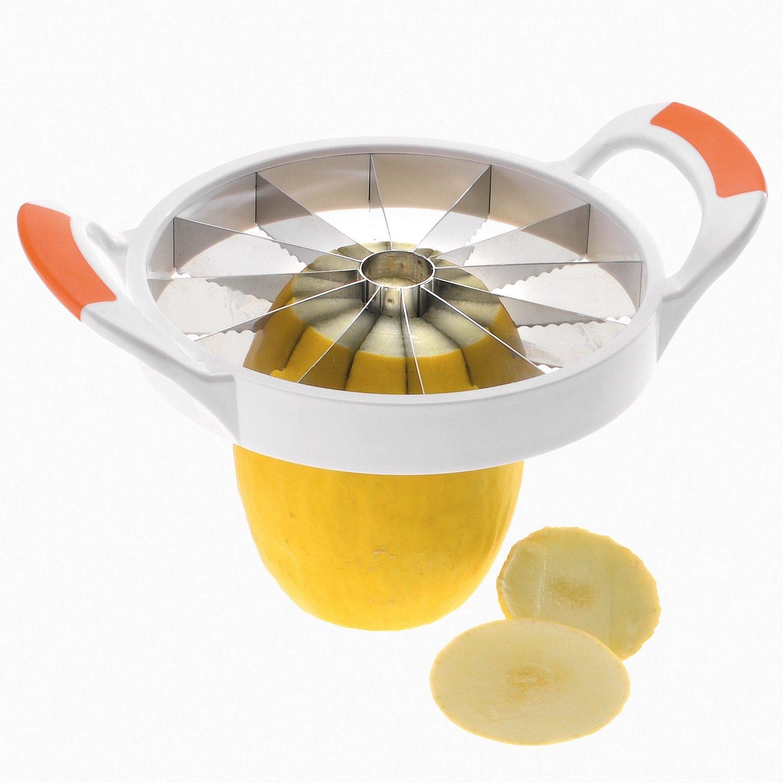 westmark-jumbo-coupe-melon-en-acier-inoxydable-jusqu-19-cm-12-parts-avec-prot-ge image 5