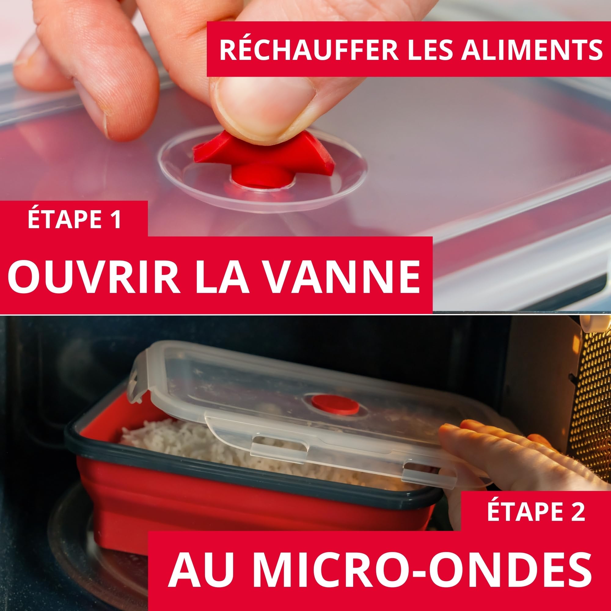 westmark-bo-te-lunch-pliable-600-ml-r-cipient-alimentaire-carr-en-silicone-sans- image 4