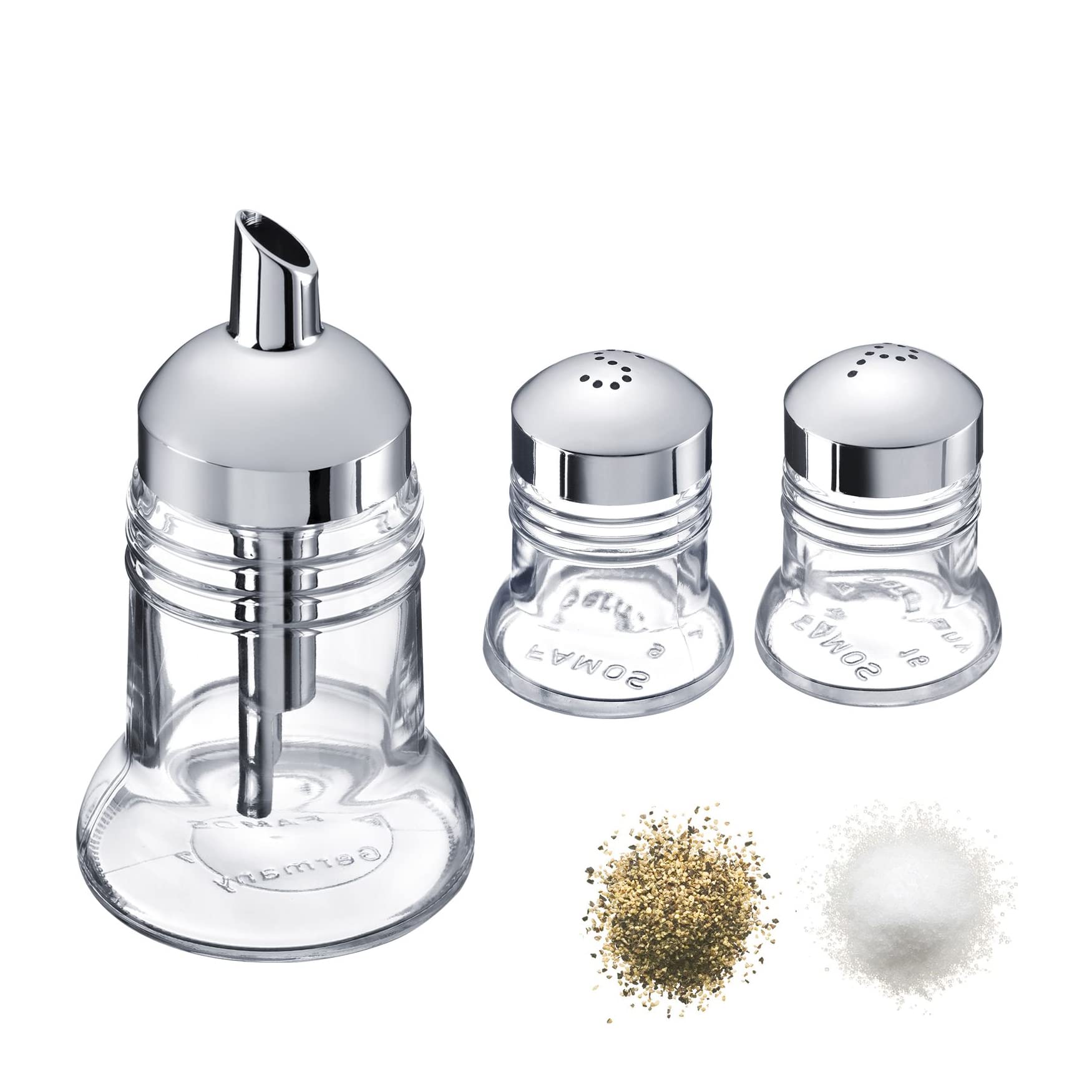 westmark-paris-chrome-634322e6-set-3-pi-ces-sucrier-150-ml-sali-re-et-poivri-re- image 3