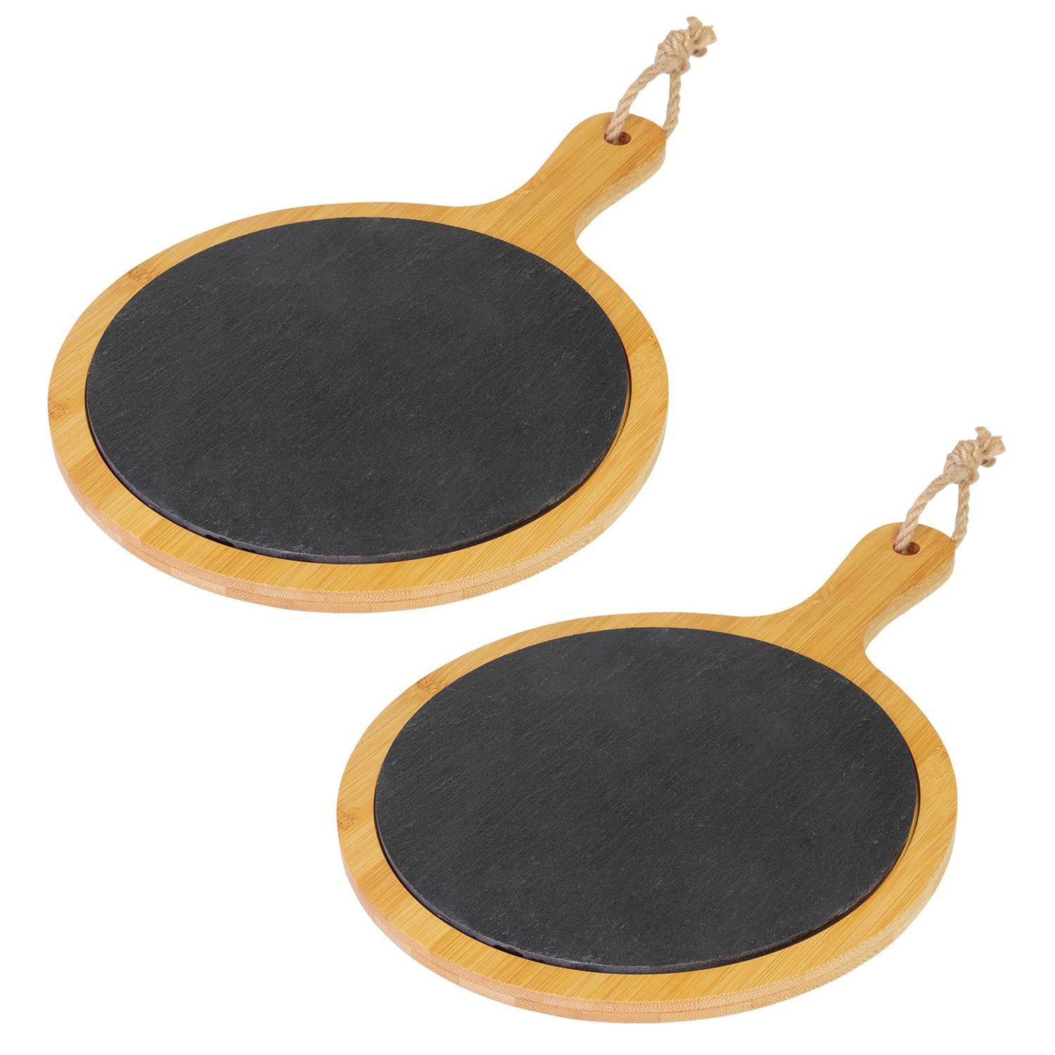 westmark-696122e1-tapas-friends-planche-de-service-ronde-28-cm-en-bambou-et-ardo image 3