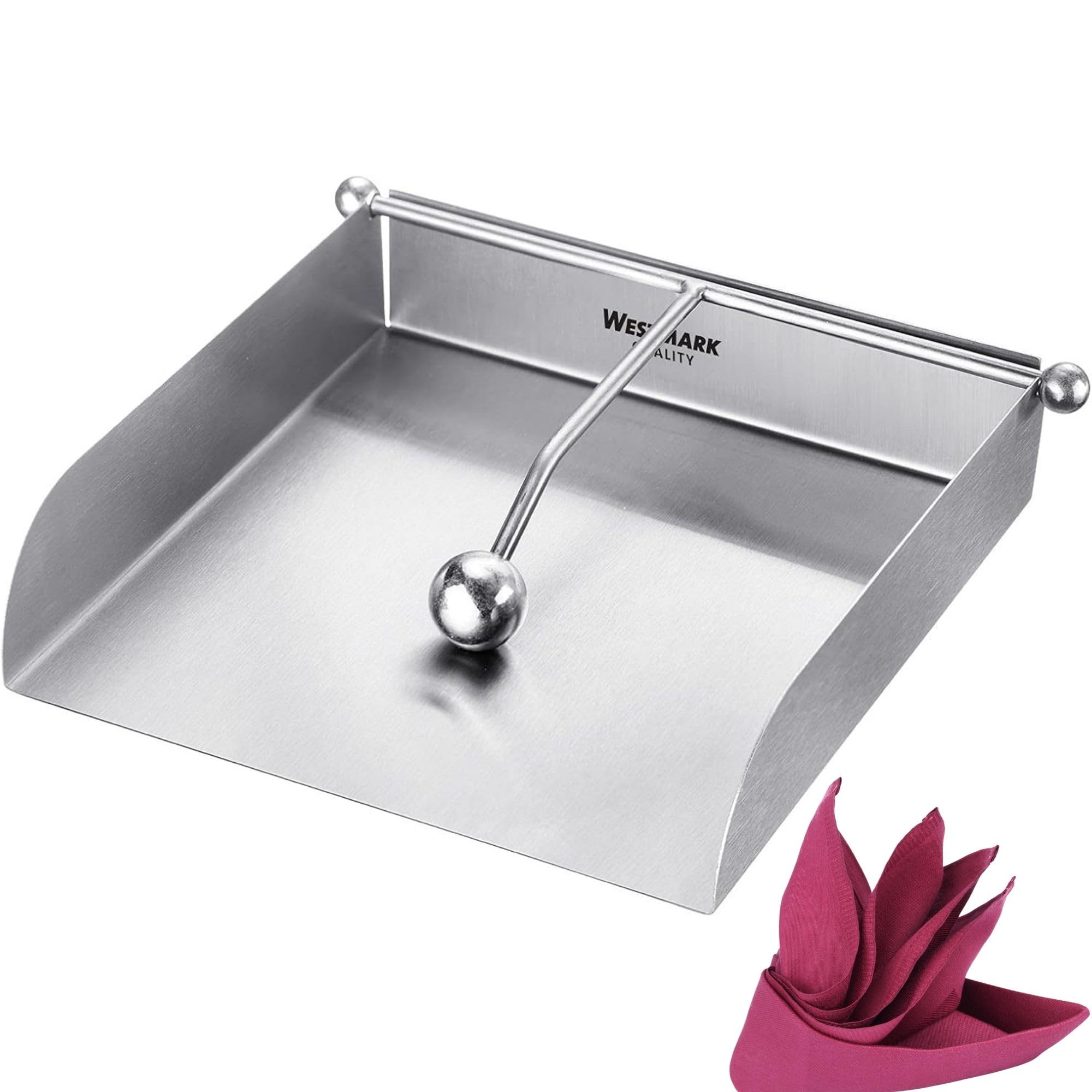 westmark-69082260-porte-serviette-en-acier-inoxydable-avec-protection-contre-le- image 1