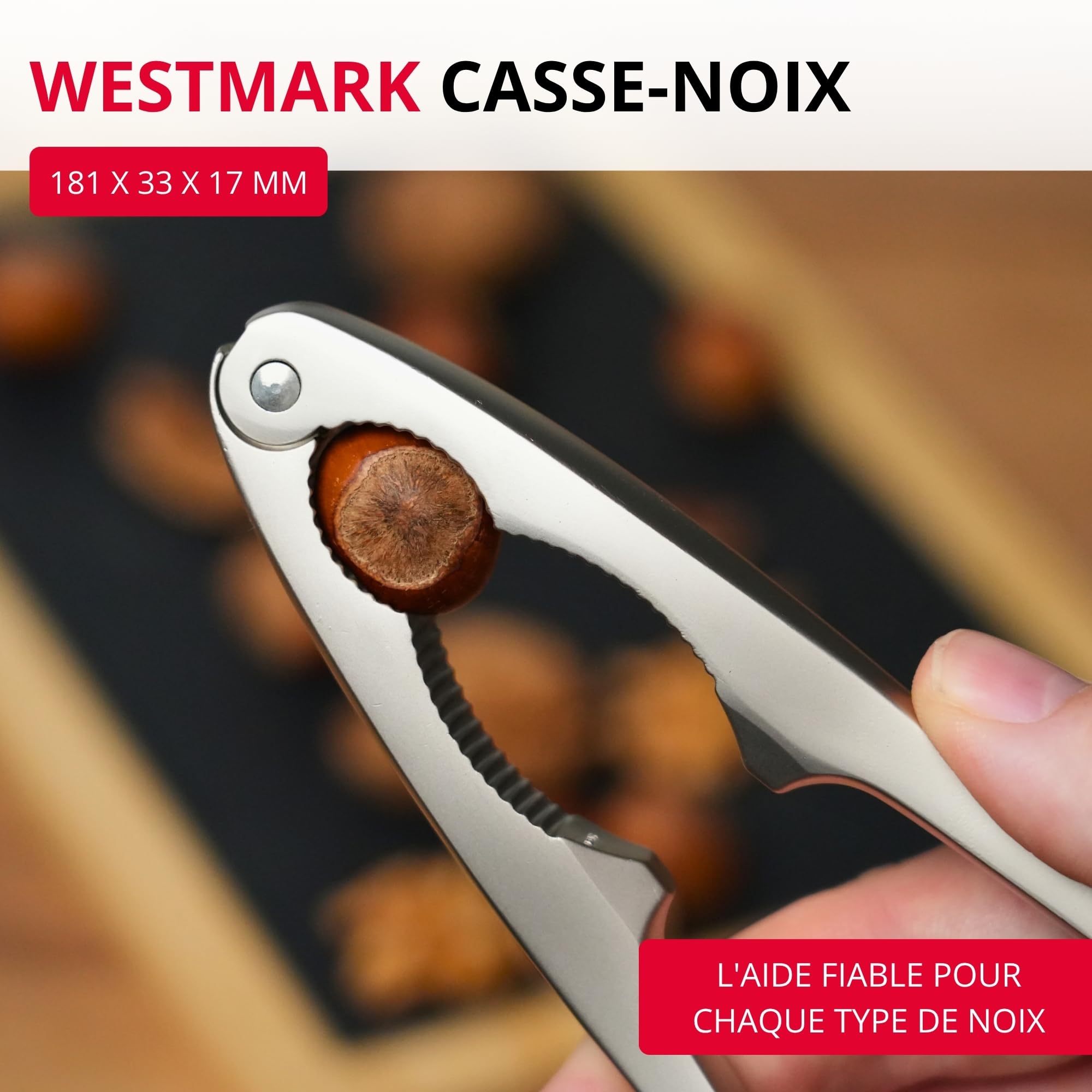 westmark-monopol-edition-casse-noix-en-zinc-moul-sous-pression-double-cuvette-18 image 2