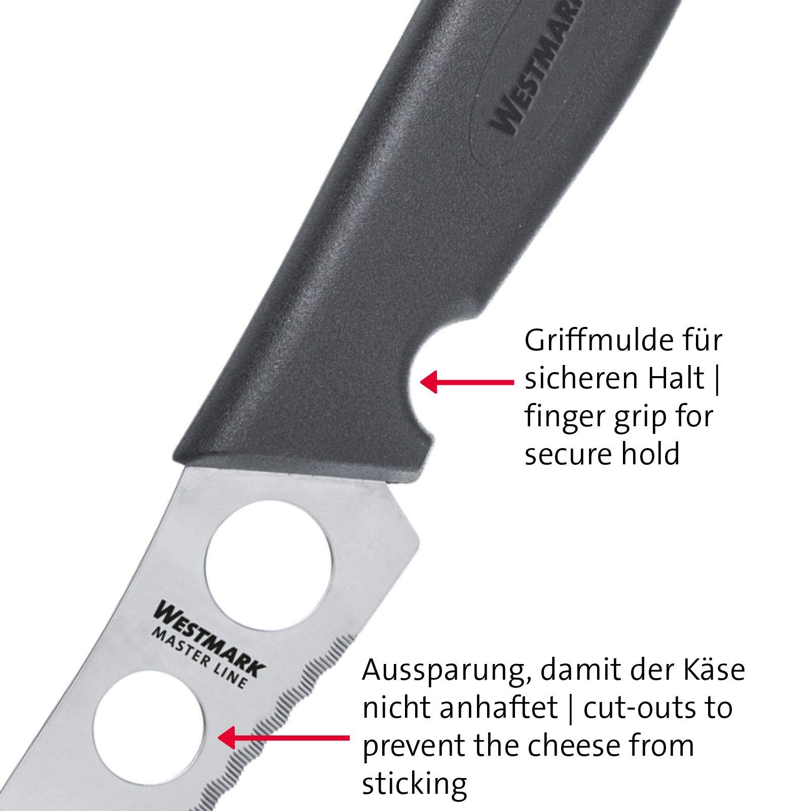 westmark-couteau-fromage-master-line-13562270-lame-13-5-cm-acier-inoxydable-perf image 5