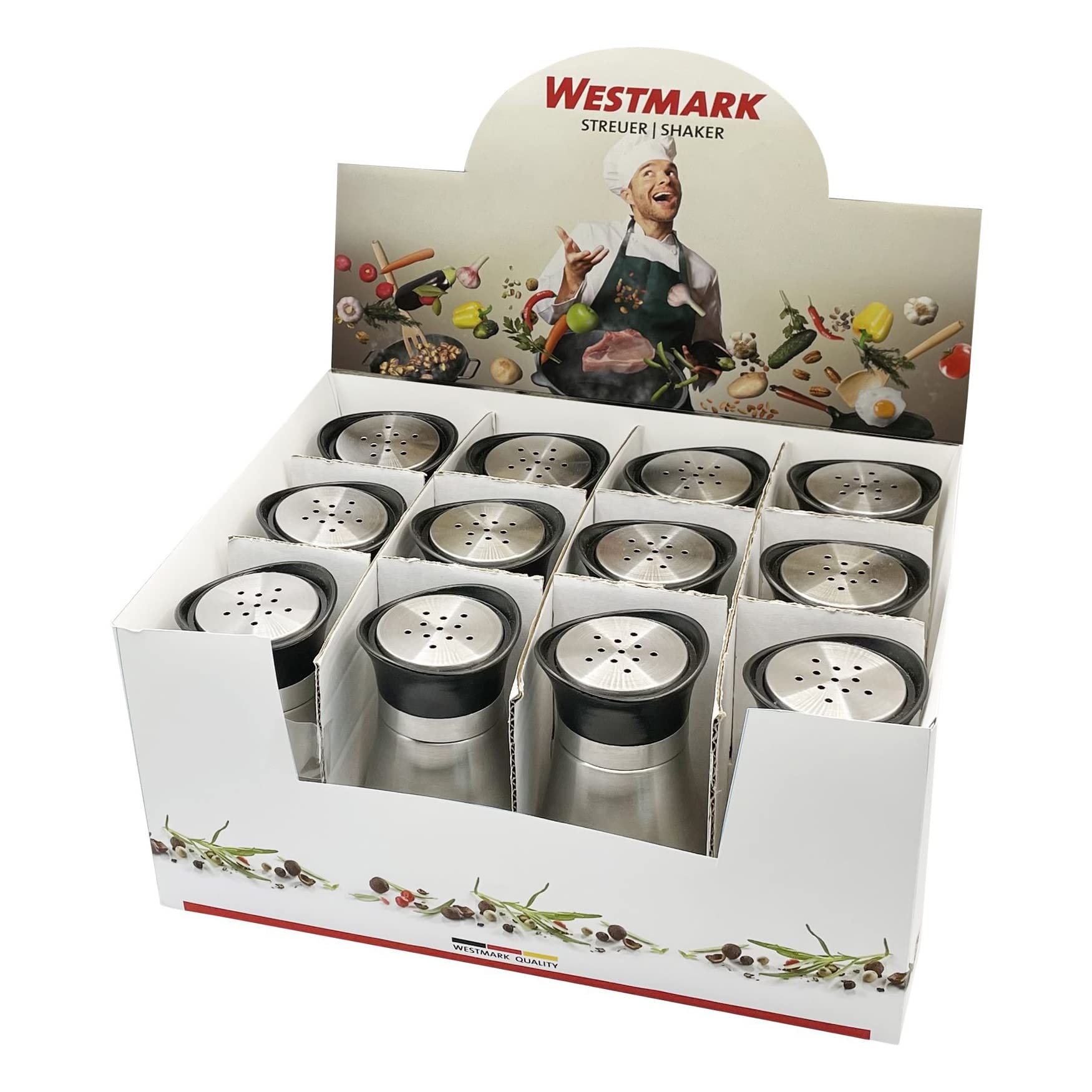 westmark-6322260-pr-sentoir-pices-lisbonne-avec-12-saupoudreurs-fen-tre-basse-12 image 3