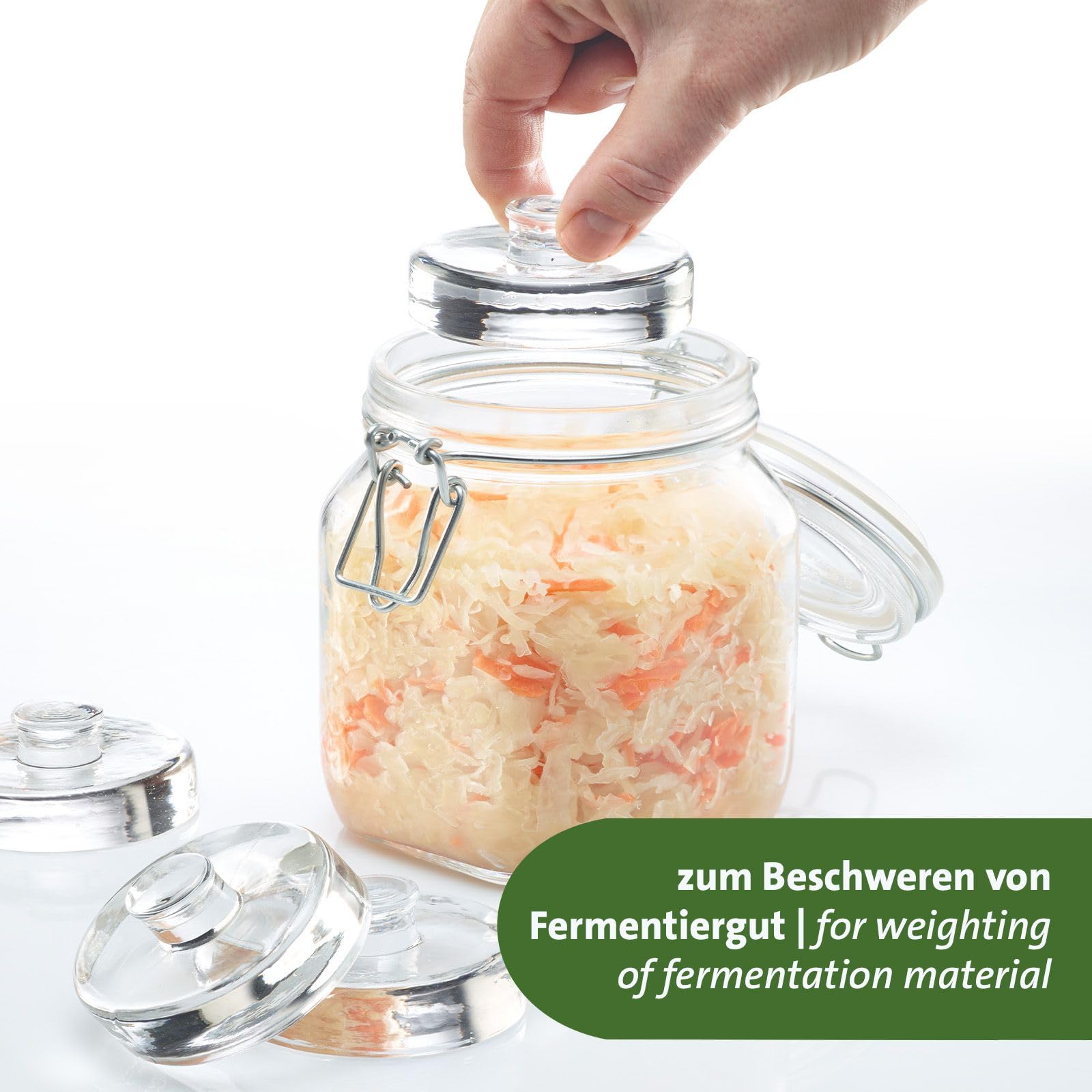 westmark-lot-de-4-poids-de-fermentation-en-verre-massif-7-cm-deux-tailles-sans-b image 4