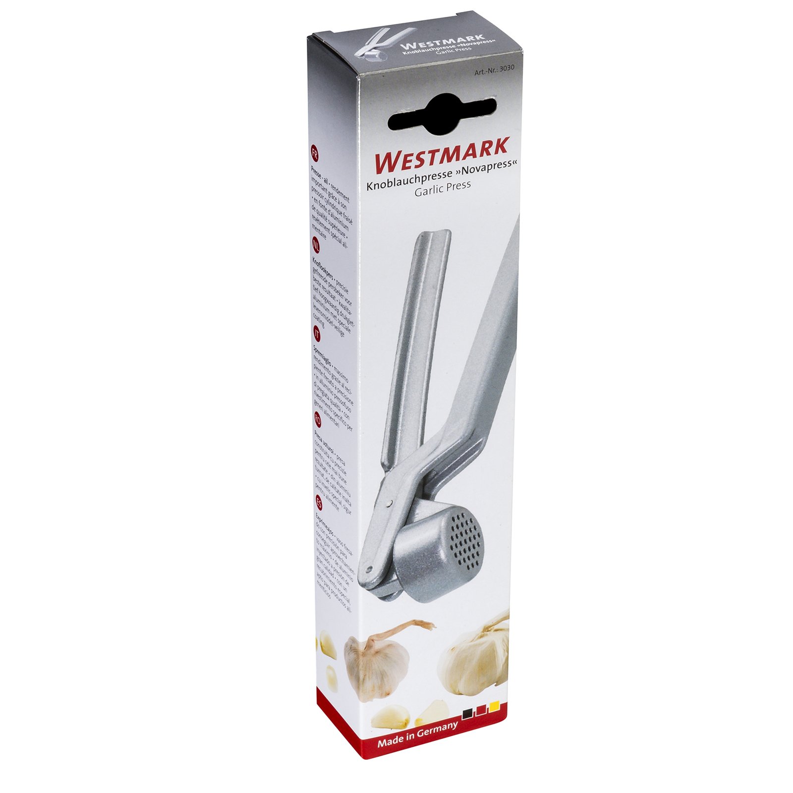 westmark-novapress-30302260-presse-ail-aluminium-presse-ronde-16-5-cm-argent-gar image 6