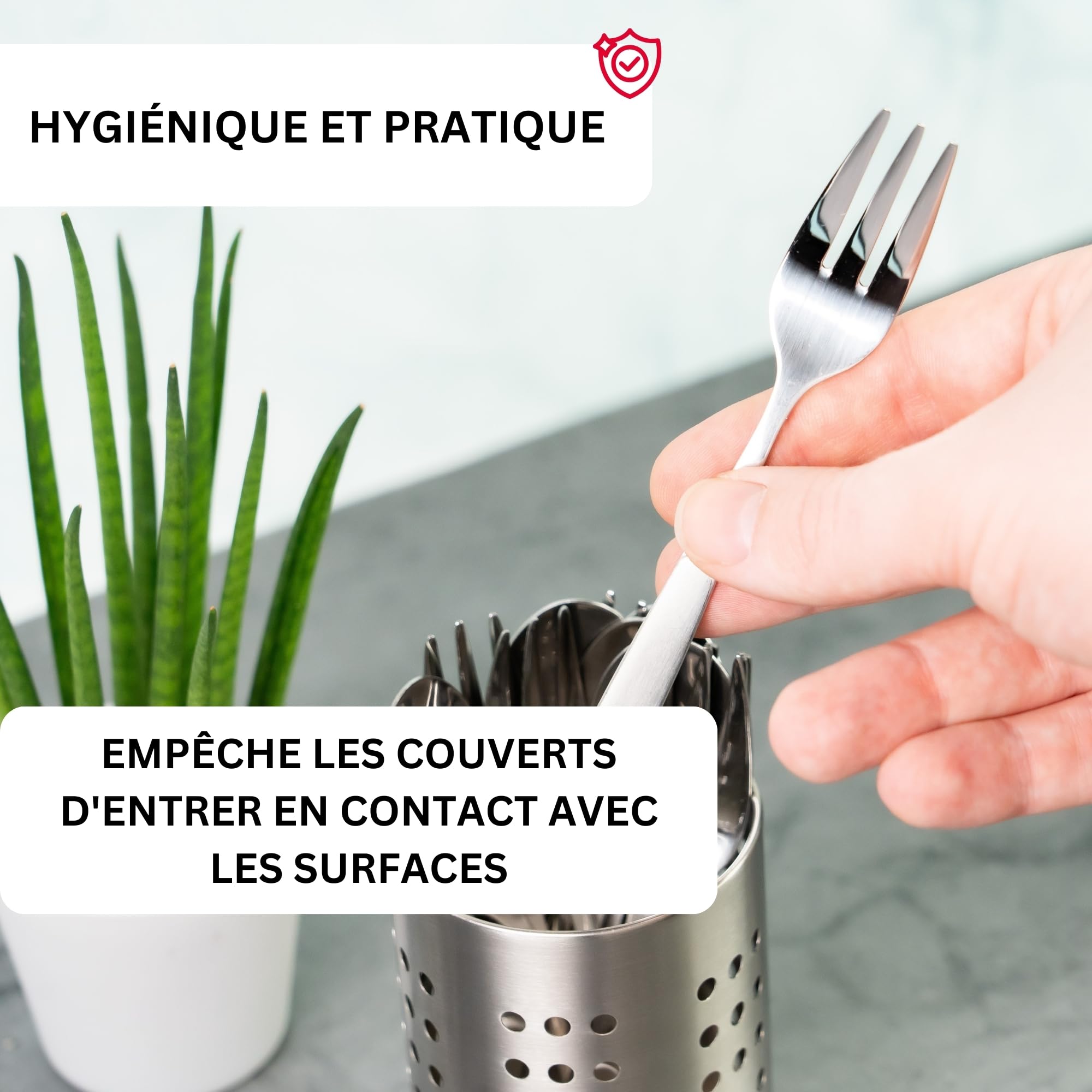 westmark-69012211-gouttoir-couverts-rond-en-acier-inoxydable-10-cm-hauteur-13-cm image 3