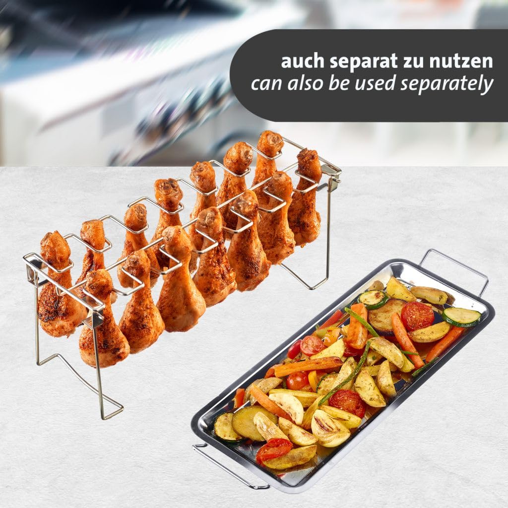 westmark-support-pour-pilons-de-poulet-grand-mod-le-en-acier-inoxydable-jusqu-14 image 4
