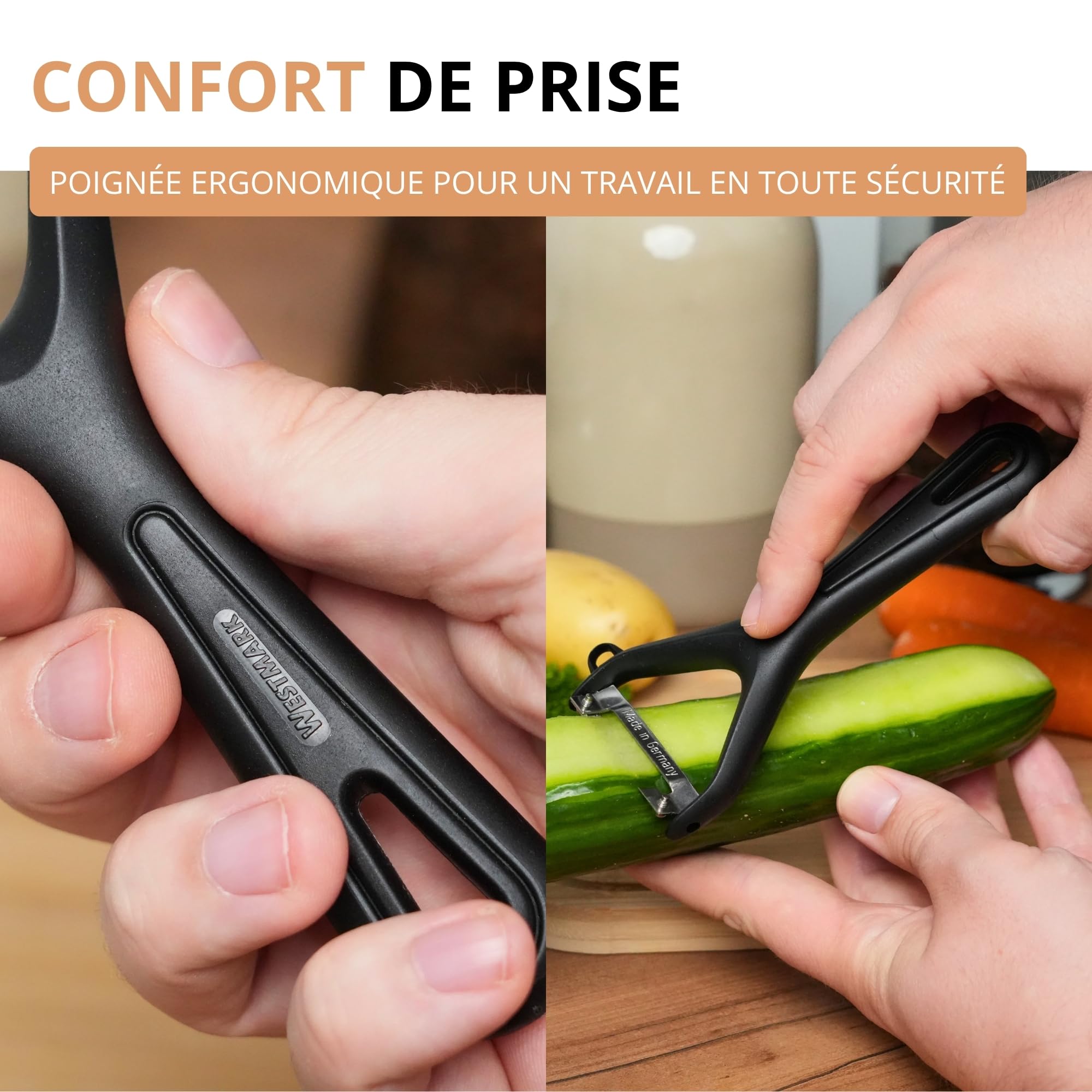 westmark-gentle-plucheur-de-l-gumes-et-asperges-lame-inox-mobile-avec-ergot-aff- image 5