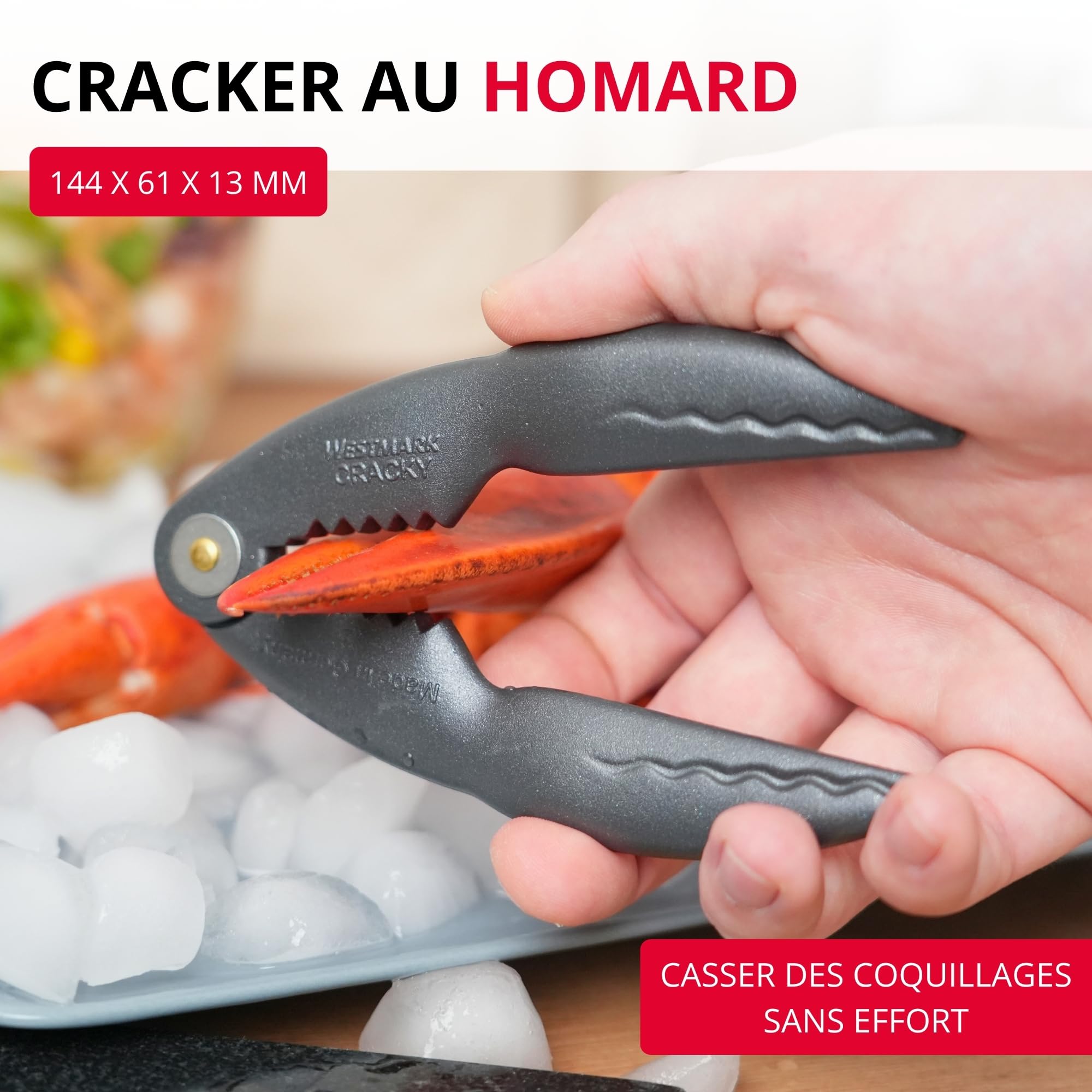 westmark-cracky-black-edition-casse-homard-pince-homard-en-aluminium-pour-homard image 2