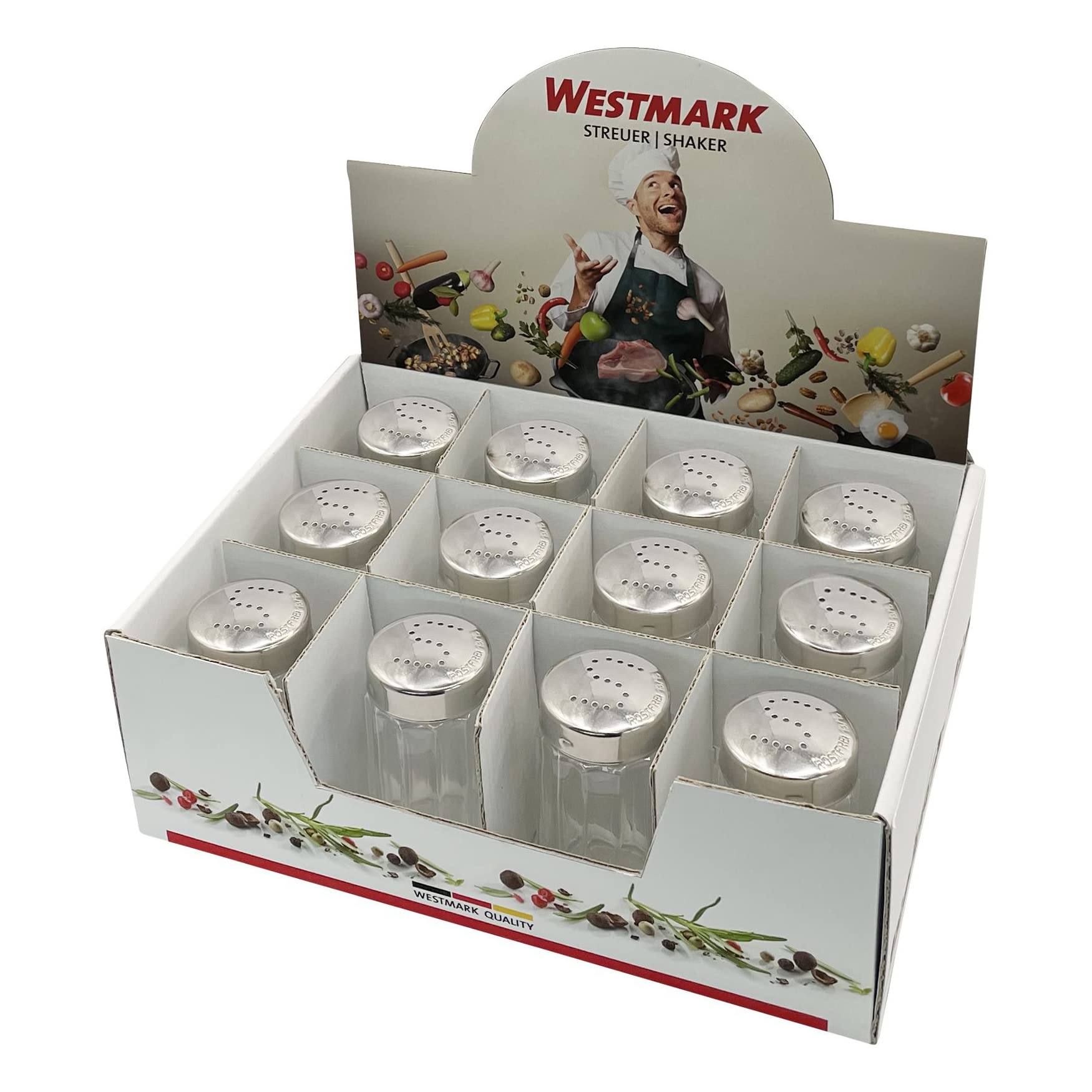 westmark-63012611-pr-sentoir-sel-traditionnel-en-verre-et-acier-inoxydable-50-ml image 3