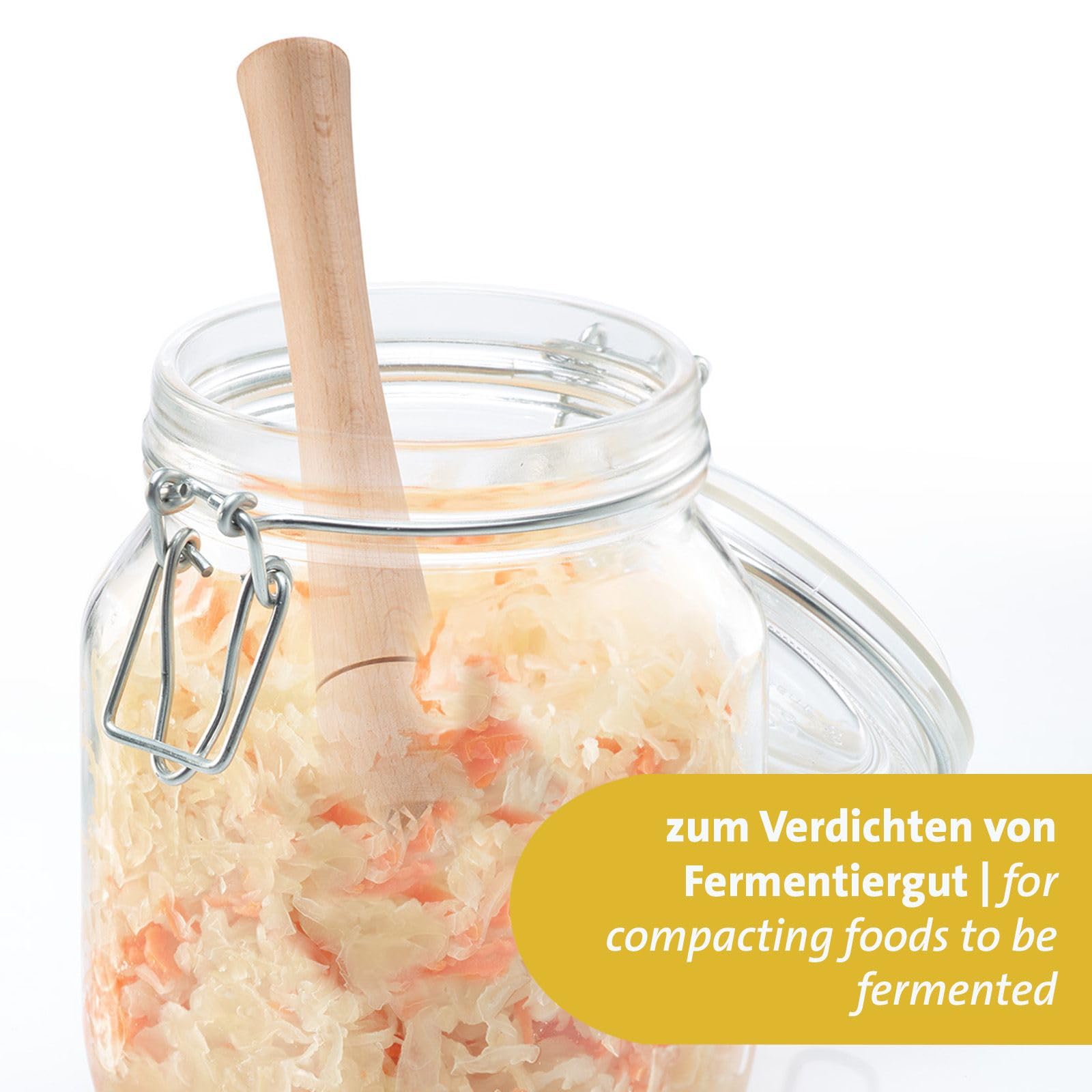 westmark-presse-poussoir-fermentation-en-bois-de-h-tre-naturel-pour-kimchi-et-ch image 4