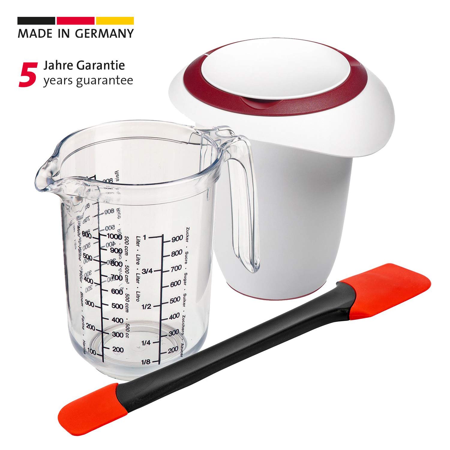 westmark-gerda-duo-306822e8-set-p-tisserie-bol-batteur-1-l-verre-doseur-gerda-1- image 2