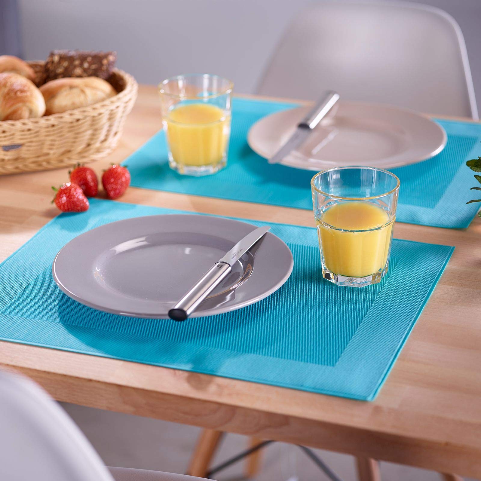 westmark-sets-de-table-saleen-home-lot-de-4-42-x-32-cm-synth-tique-aspect-tiss-t image 4
