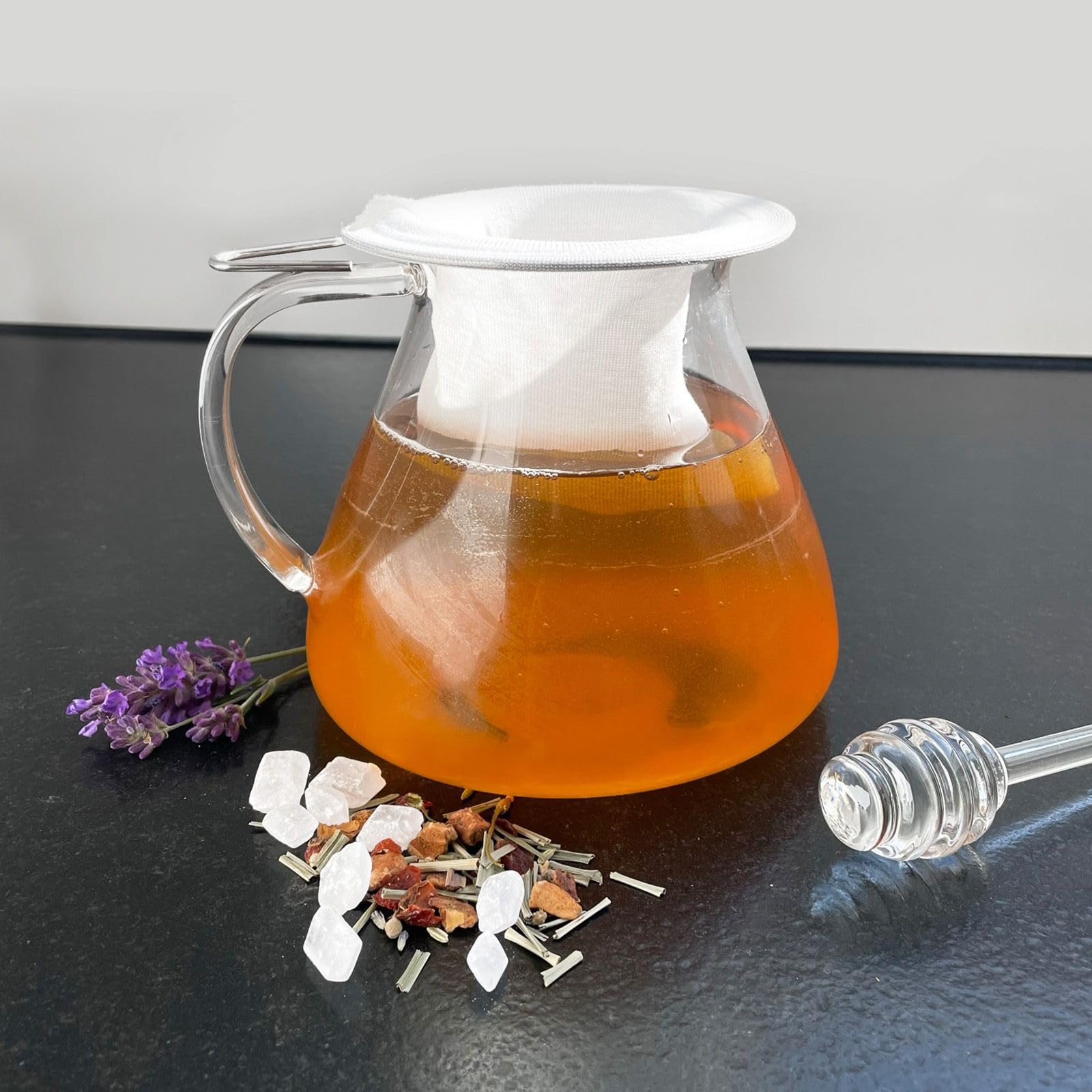 westmark-teatime-15312230-filet-filtre-th-en-coton-pour-4-tasses-9-cm image 2