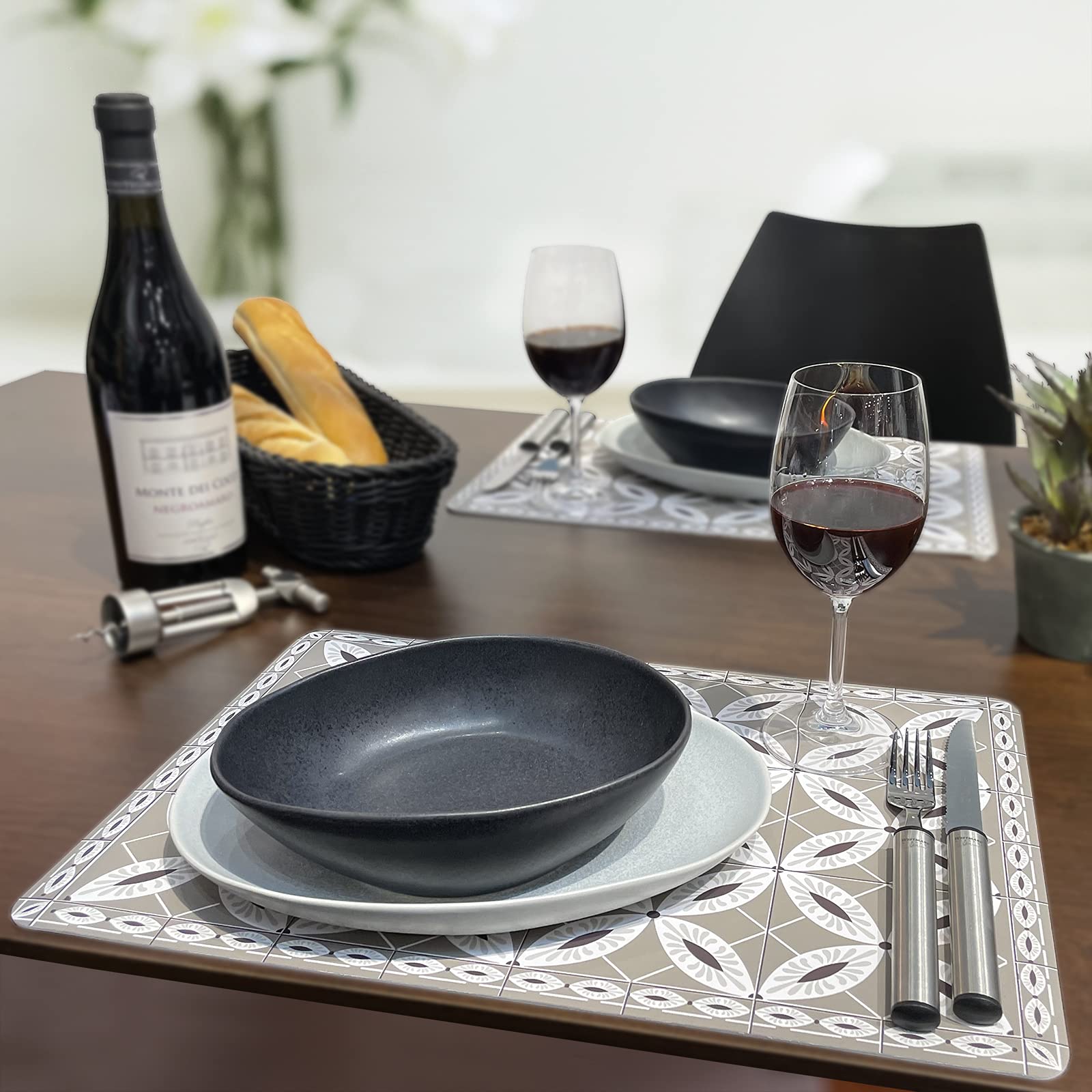 westmark-arabesque-lot-de-4-sets-de-table-43-5-x-28-5-cm-taupe-mati-re-plastique image 8