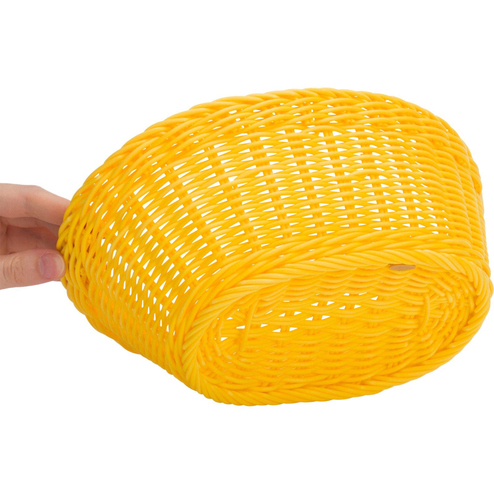 westmark-saleen-2039289-corbeille-ovale-conique-26-x-18-5-x-9-cm-jaune-citron-tr image 3