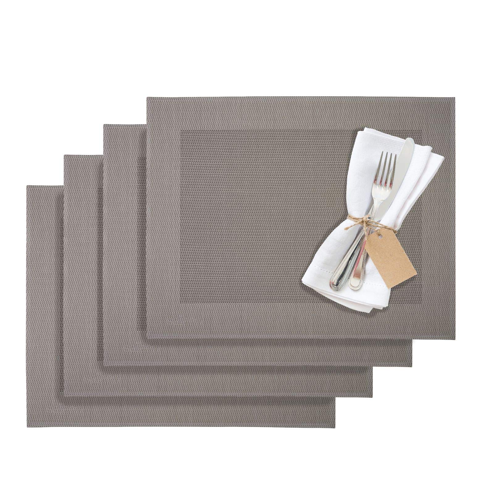 westmark-saleen-home-01210227150-lot-de-4-sets-de-table-42-x-32-cm-vinyle-polyes image 1