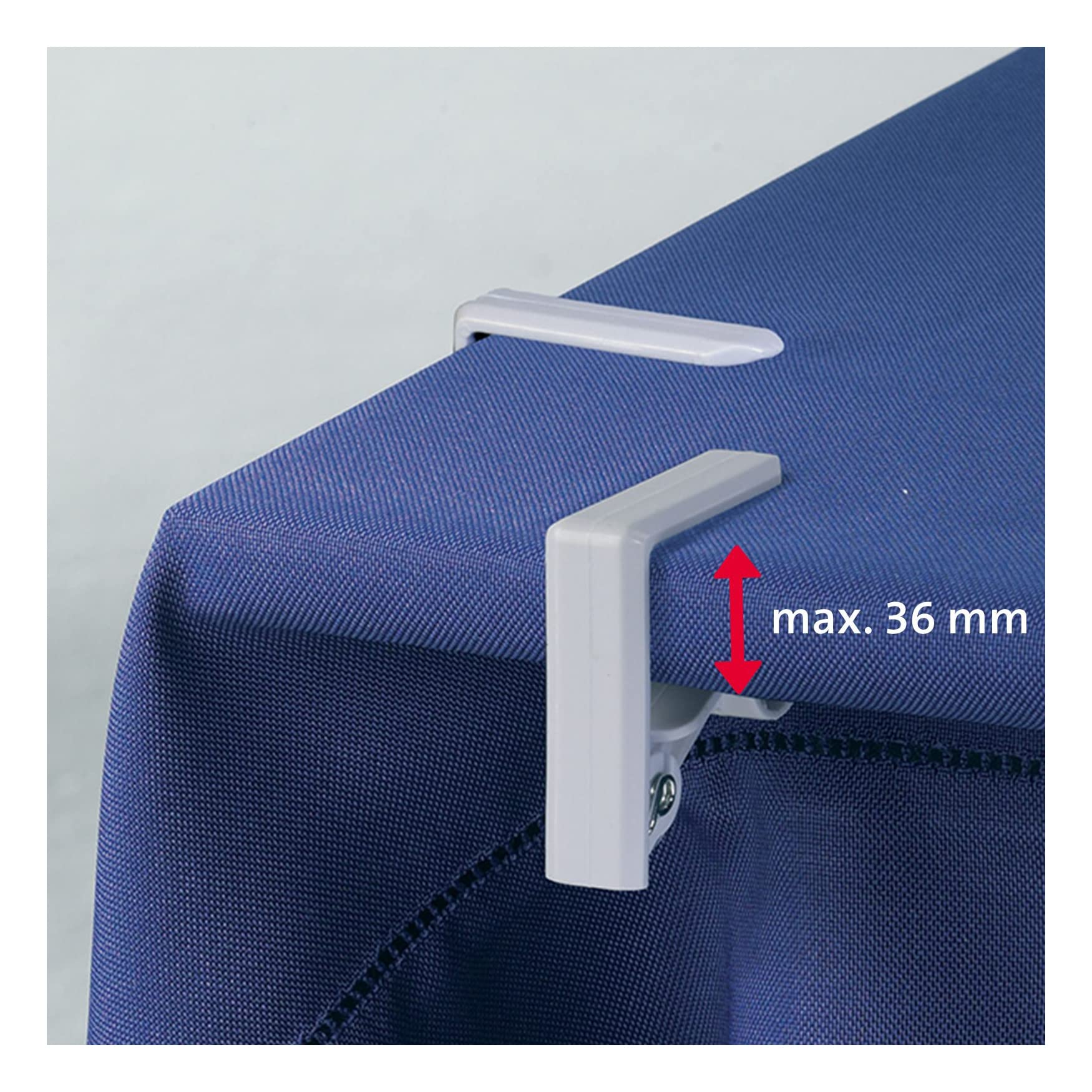 westmark-set-de-4-pinces-nappes-avec-m-canisme-ressort-plastique-abs-aluminium-b image 5