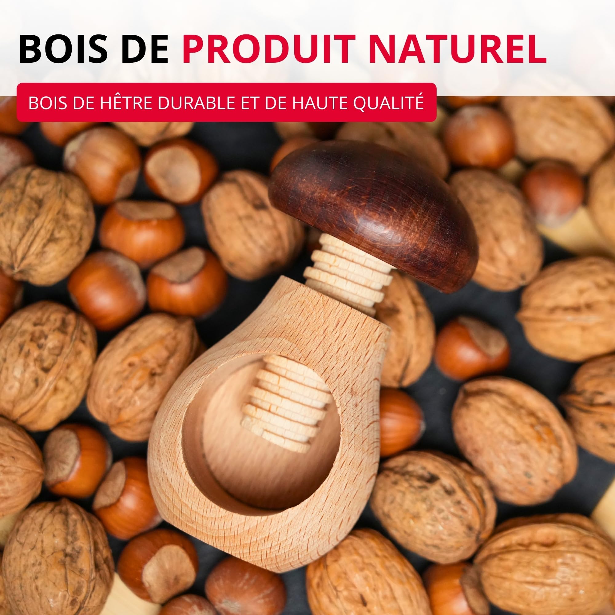westmark-holzi-casse-noix-en-forme-de-champignon-bois-de-h-tre-9-5-cm-marron image 5