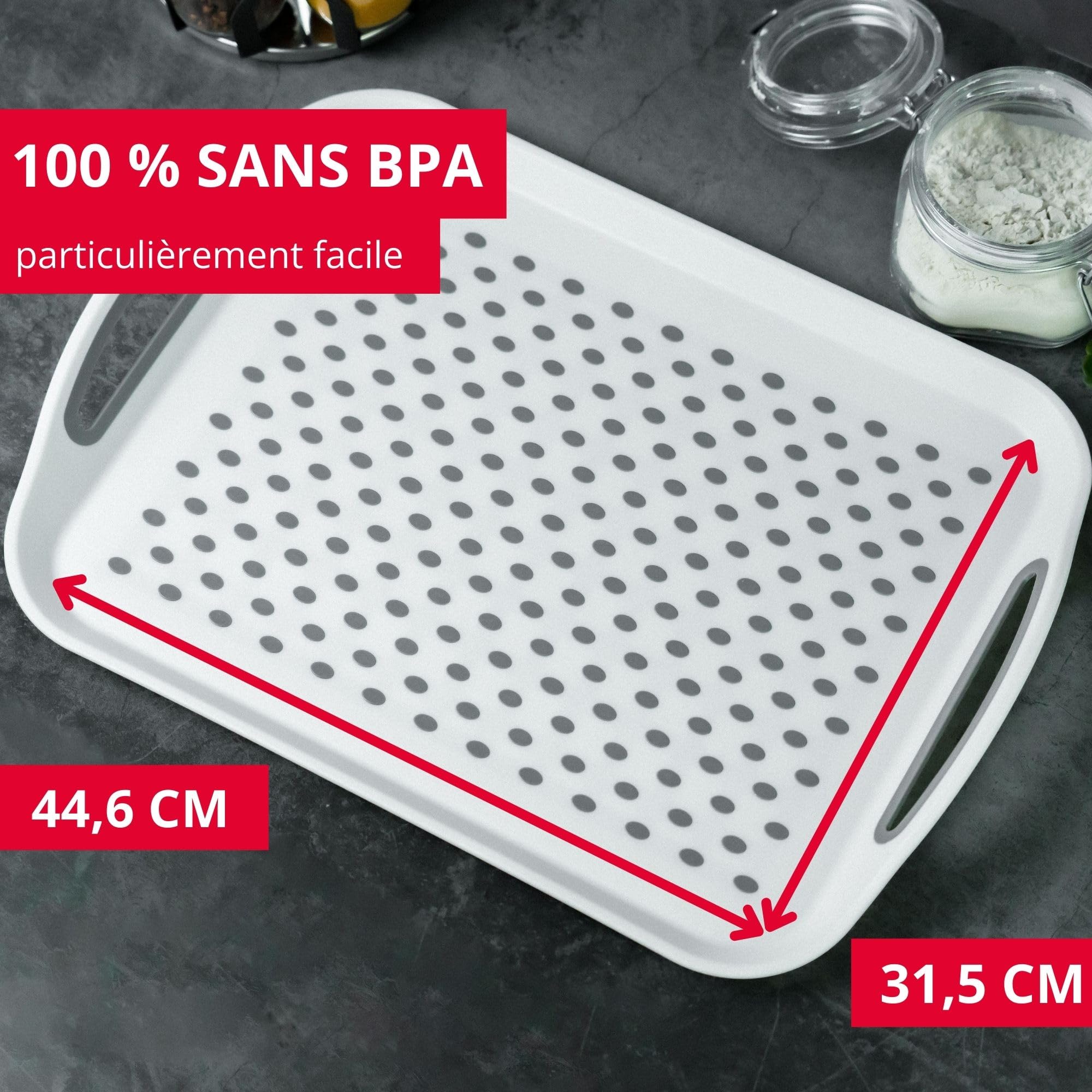 westmark-plateau-rectangulaire-blanc-avec-surfaces-antid-rapantes-et-poign-es-ca image 7