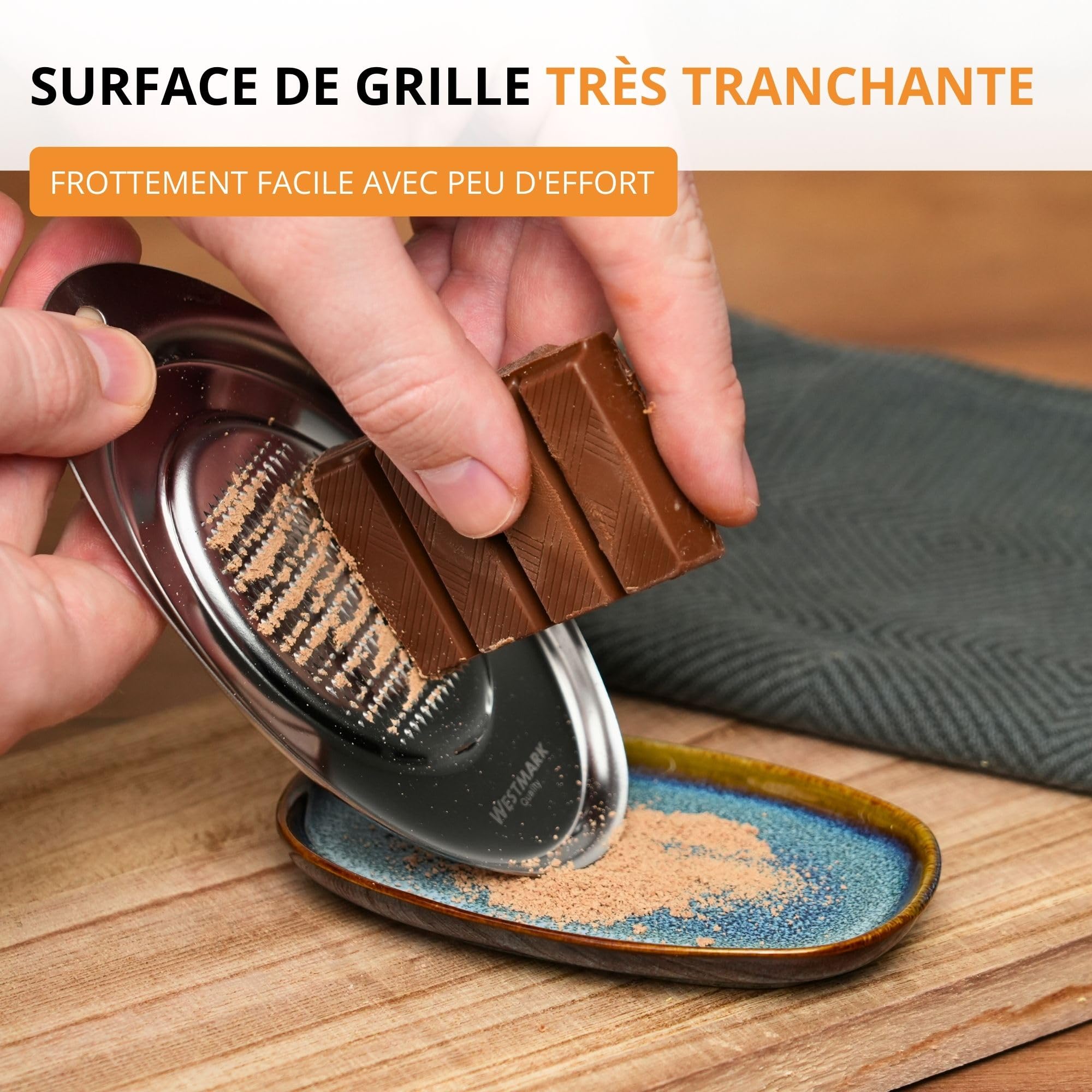 westmark-r-pe-gingembre-et-pices-ovale-en-acier-inoxydable-14-2-cm-bord-collecte image 3