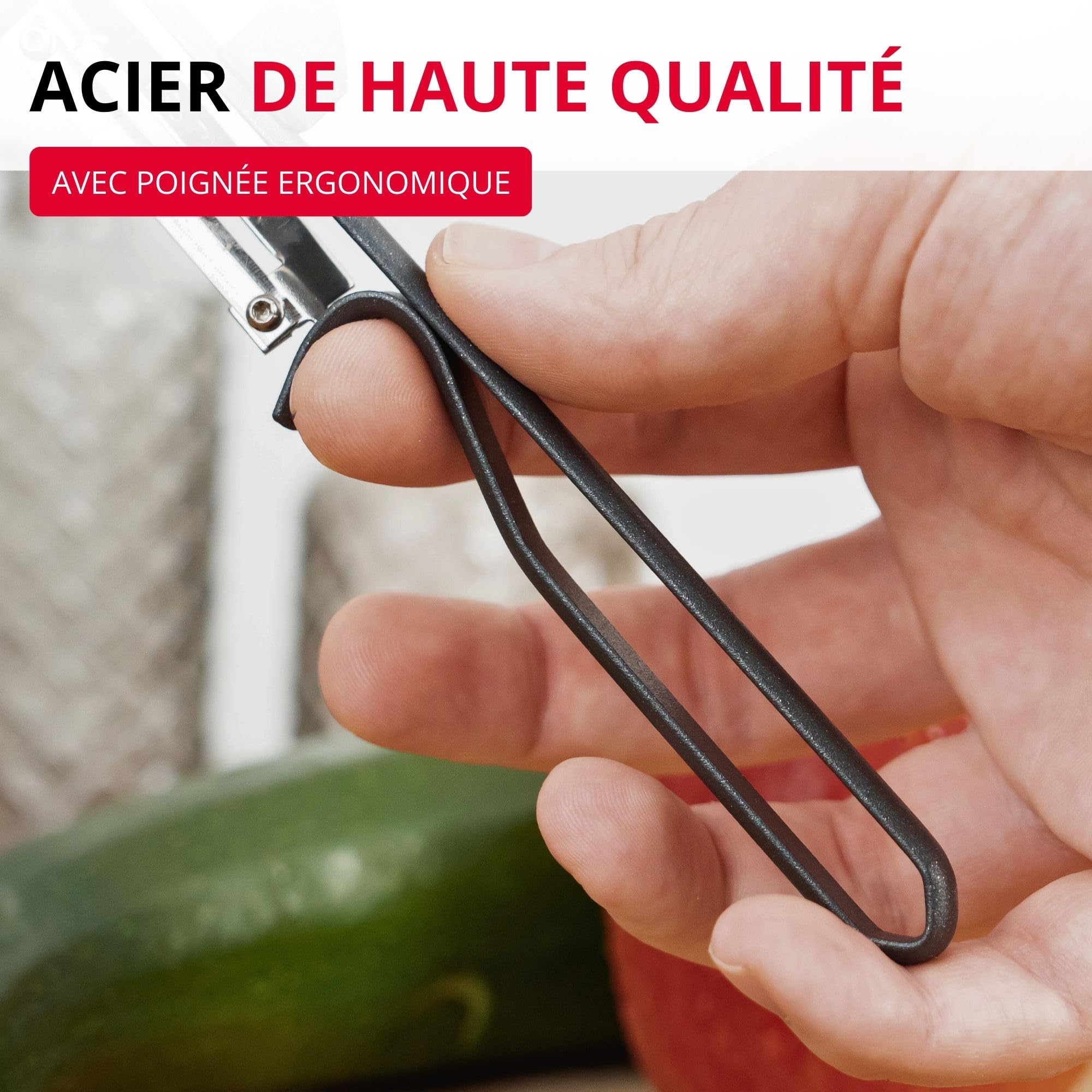 westmark-plucheur-black-edition-lot-de-2-plucheur-pendulaire-ergonomique-lame-ac image 5