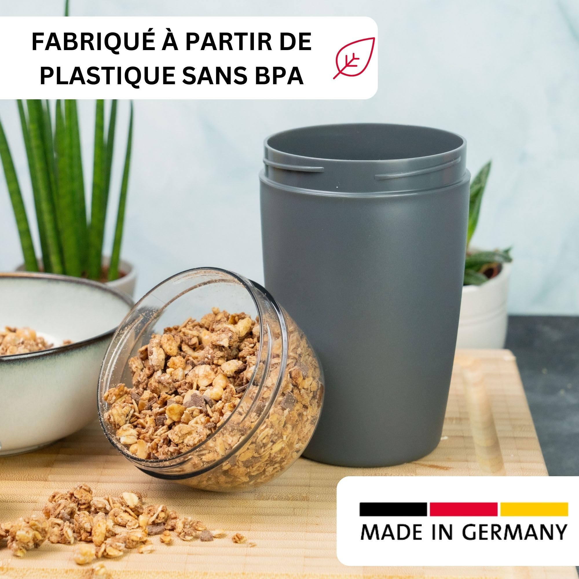 westmark-gobelet-c-r-ales-700-ml-gobelet-yaourt-transportable-2-compartiments-an image 2
