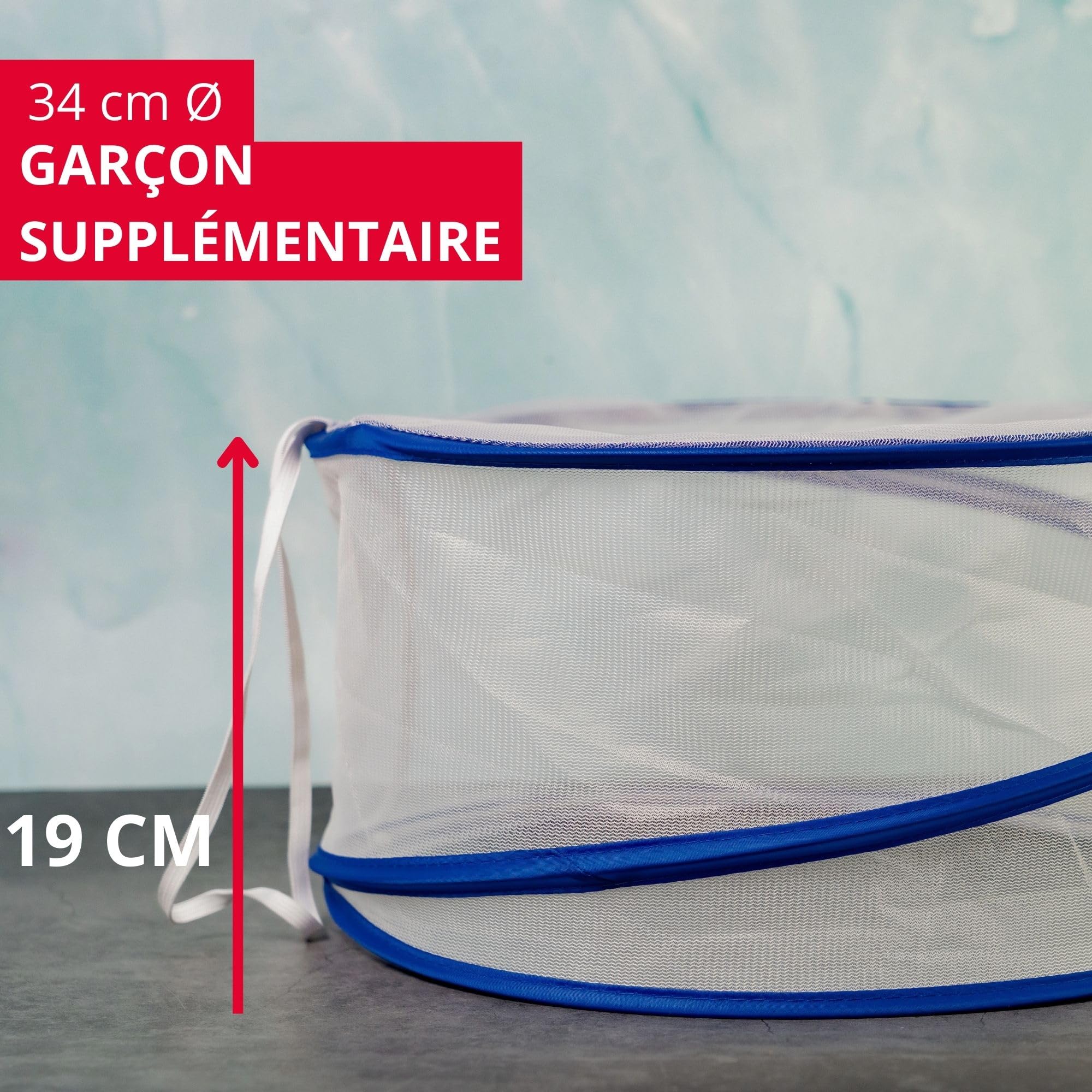 westmark-couverture-alimentaire-hoody-pliable-anti-insectes-34-cm-protection-pou image 5