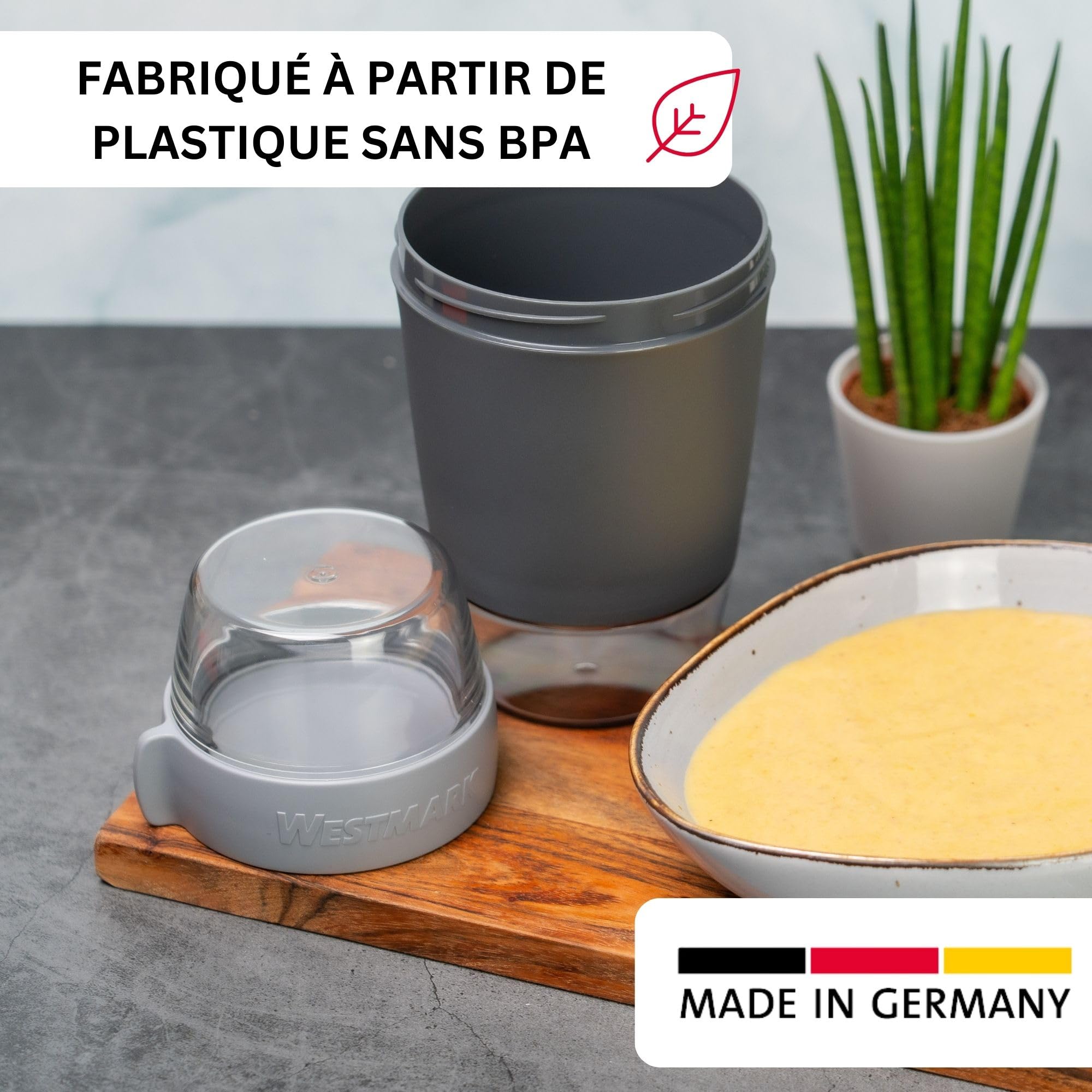 westmark-pot-d-jeuner-1150-ml-gobelet-repas-3-compartiments-tanches-micro-ondes- image 2