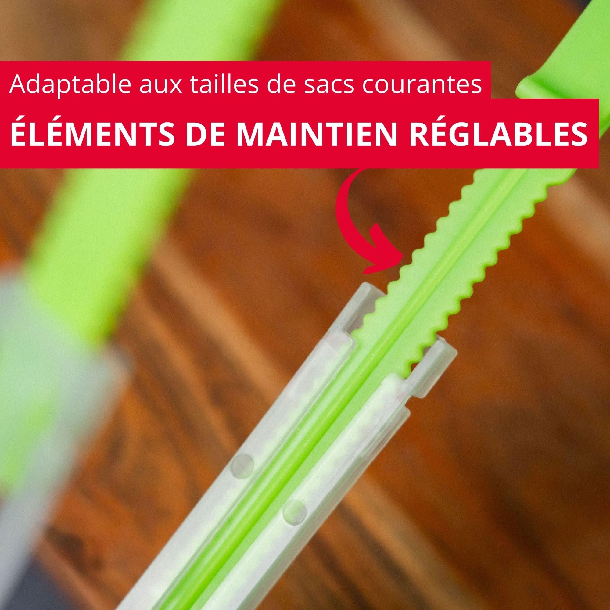 westmark-porte-sac-pliable-support-r-glable-pour-sacs-de-cong-lation-poches-doui image 3