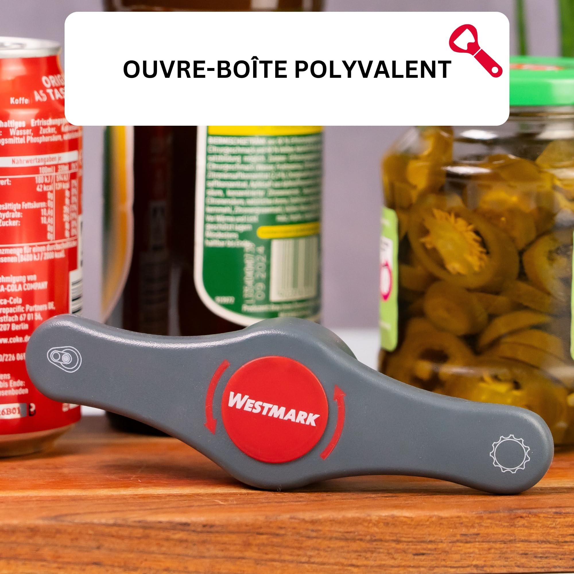 westmark-10512280-ouvreur-combin-4-en-1-multi-d-capsuleur-pour-bouteilles-canett image 2