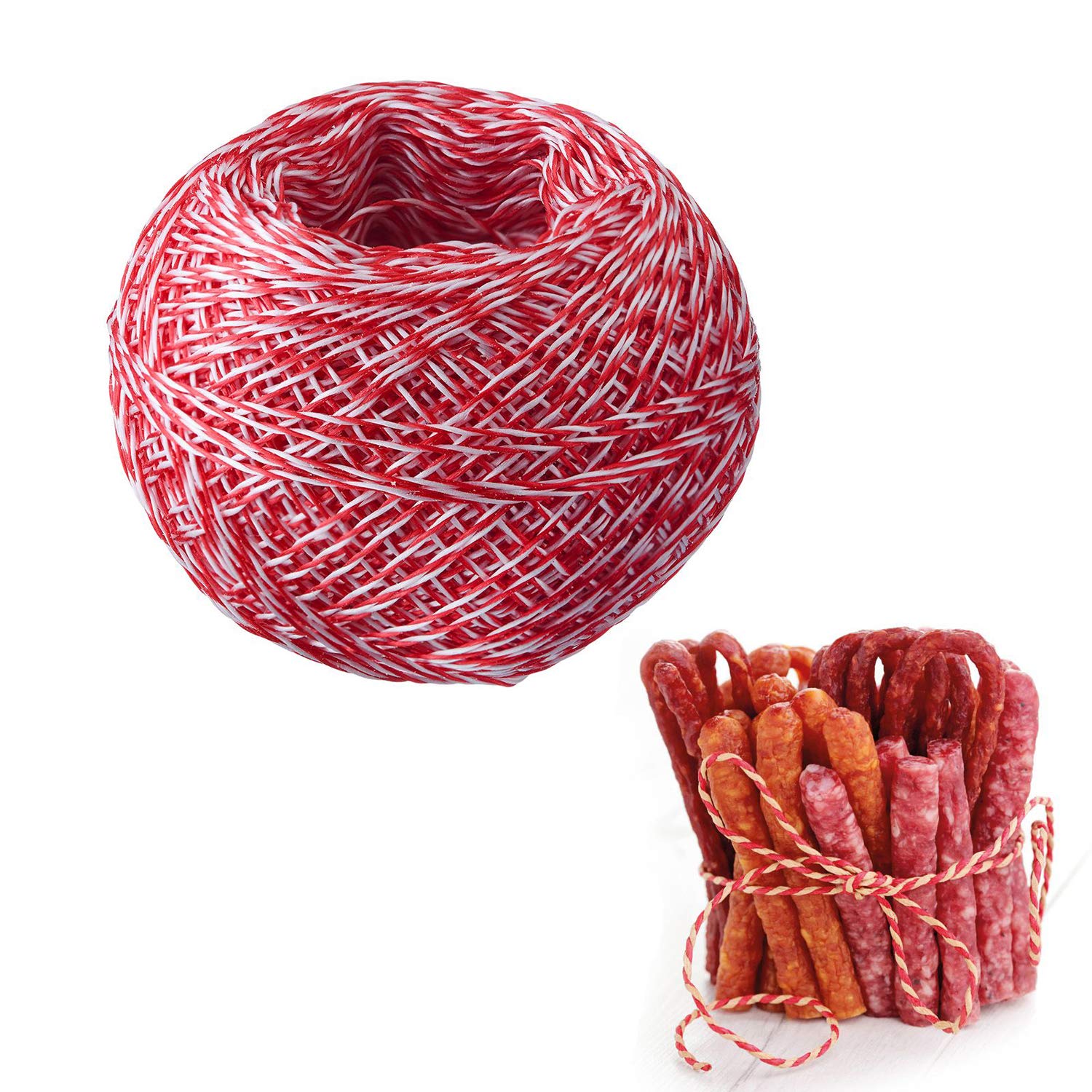 westmark-15192270-ficelle-grillades-r-tis-polyester-rouge-blanc-60-m image 2