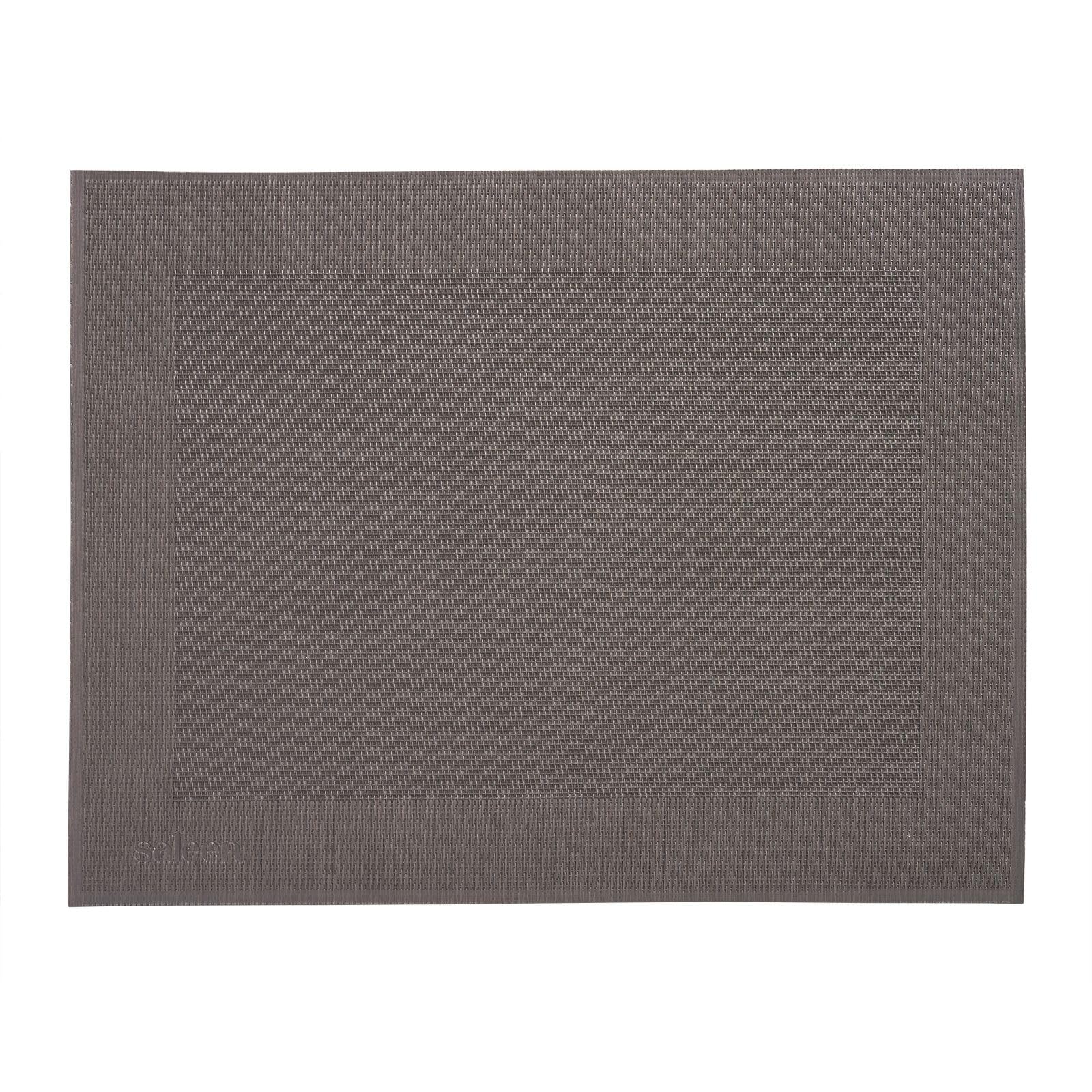 westmark-saleen-set-de-4-sets-de-table-42-x-32-cm-vinyle-polyester-taupe-marron- image 2