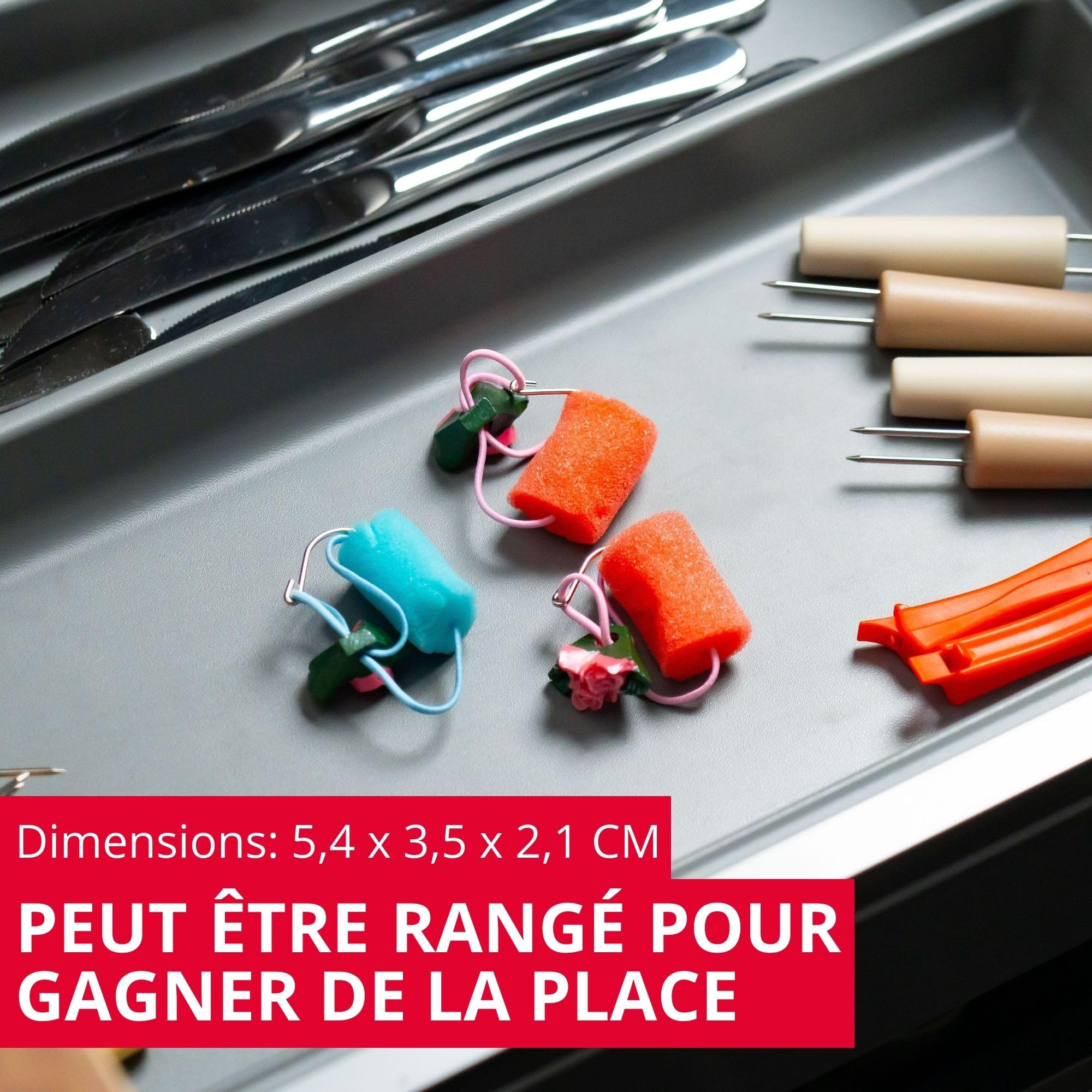 westmark-butterfly-pare-gouttes-pour-th-i-res-et-cafeti-res-lot-de-3-mousse-c-ra image 5