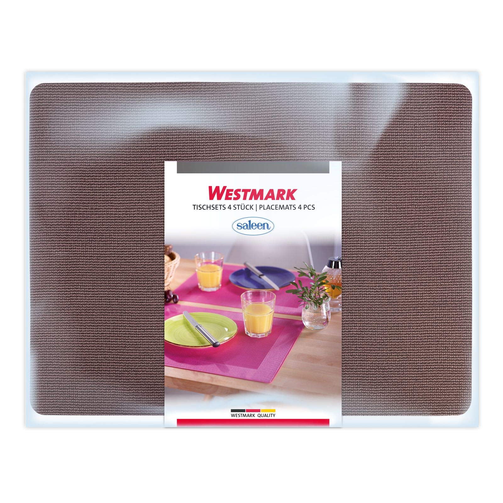 westmark-set-de-4-sets-de-table-terra-43-x-30-cm-plastique-marron-01057006150 image 6