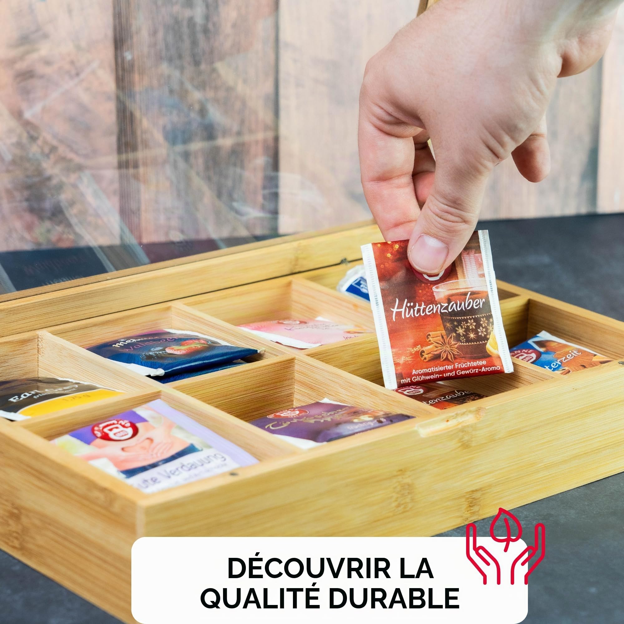 westmark-teatime-15732260-bo-te-th-en-bambou-8-compartiments-avec-fen-tre-et-fer image 7