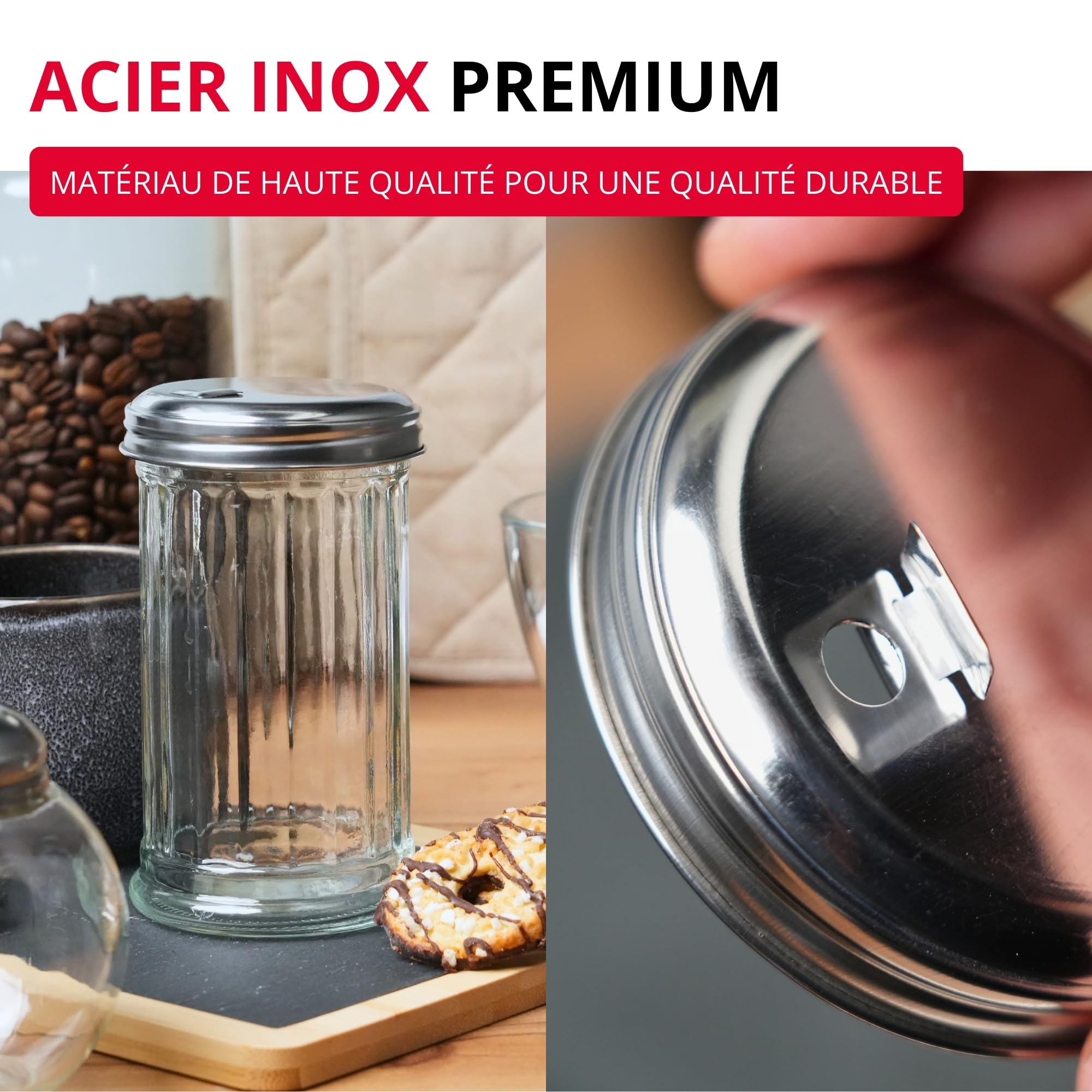 westmark-new-york-65202260-sucrier-doseur-300-ml-verre-stri-et-acier-inoxydable- image 5