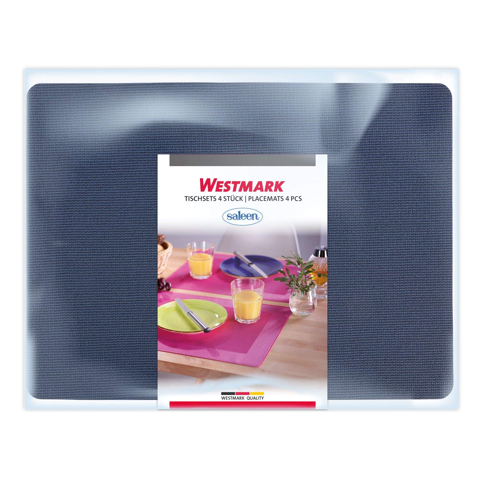 westmark-terra-lot-de-4-sets-de-table-43-x-30-cm-bleu-fonc image 6