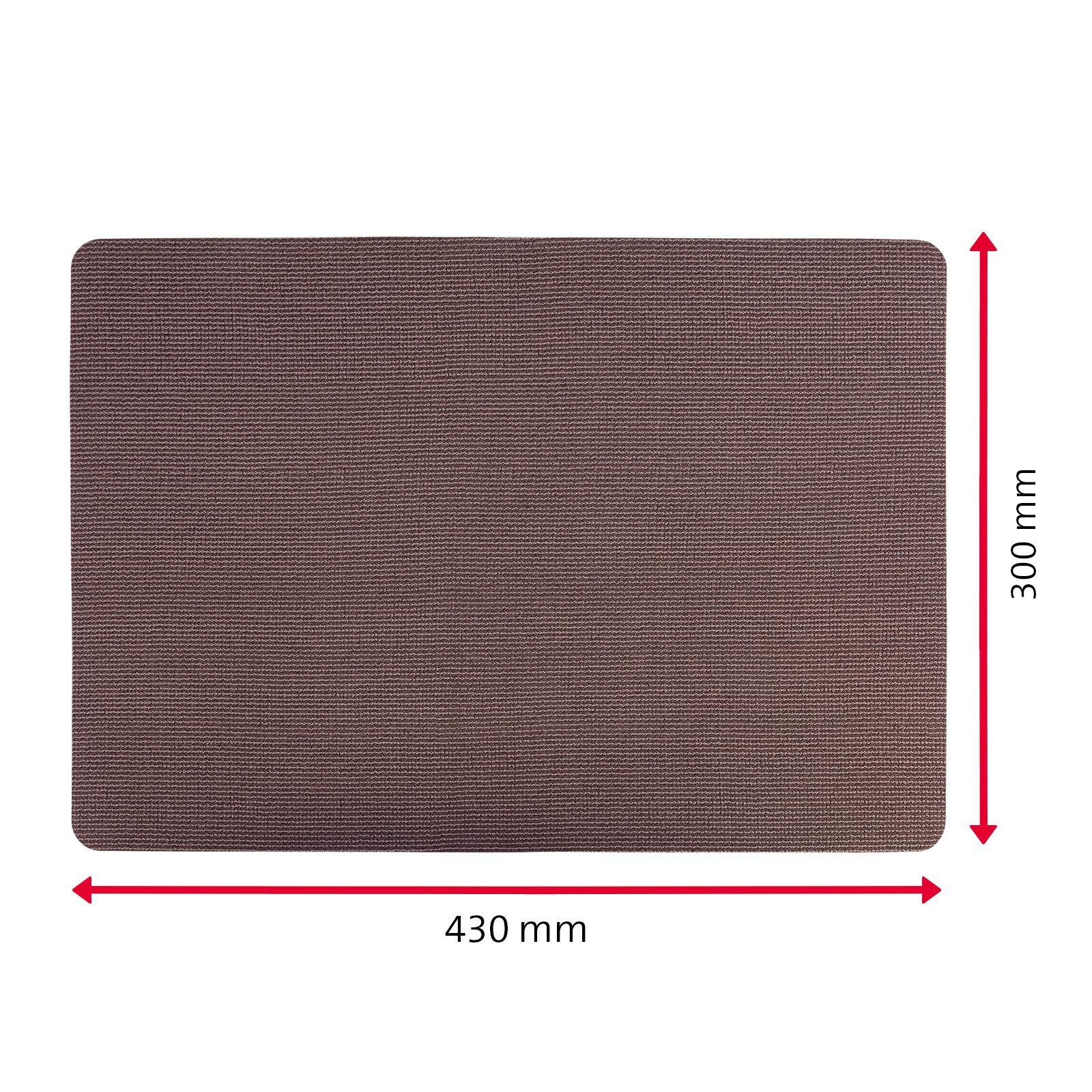 westmark-set-de-4-sets-de-table-terra-43-x-30-cm-plastique-marron-01057006150 image 5