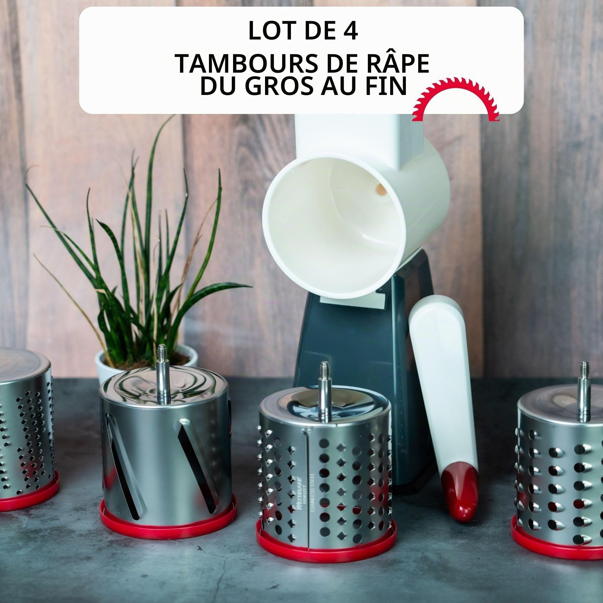 westmark-r-pe-tambour-avec-4-tr-mies-de-coupe-r-pe-rabot-tambour-acier-inoxydabl image 6