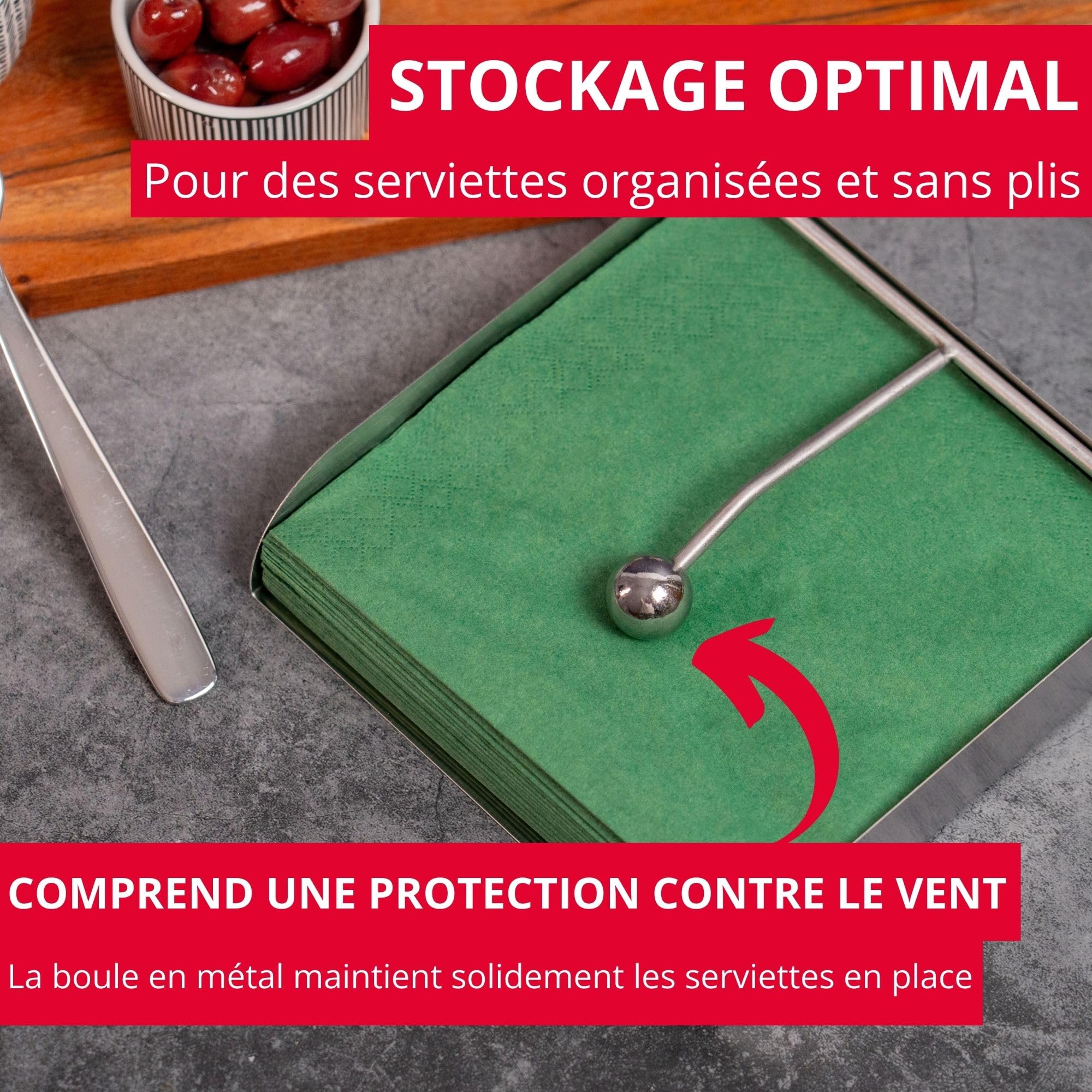westmark-69082260-porte-serviette-en-acier-inoxydable-avec-protection-contre-le- image 2