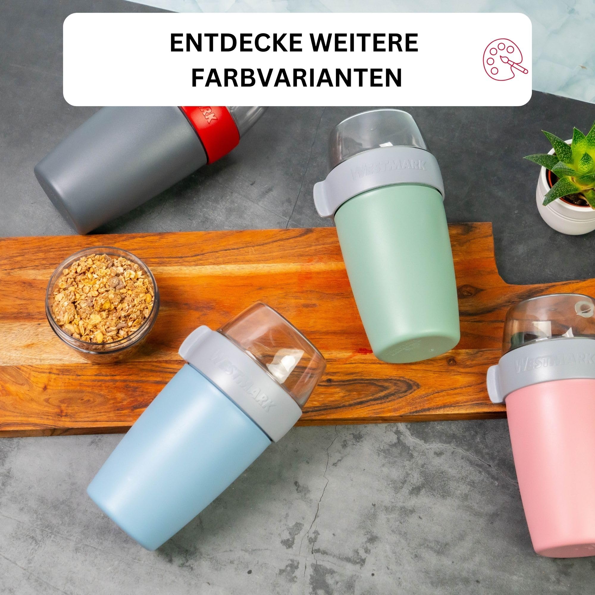 westmark-pot-c-r-ales-emporter-700-ml-deux-compartiments-anti-claboussures-micro image 6