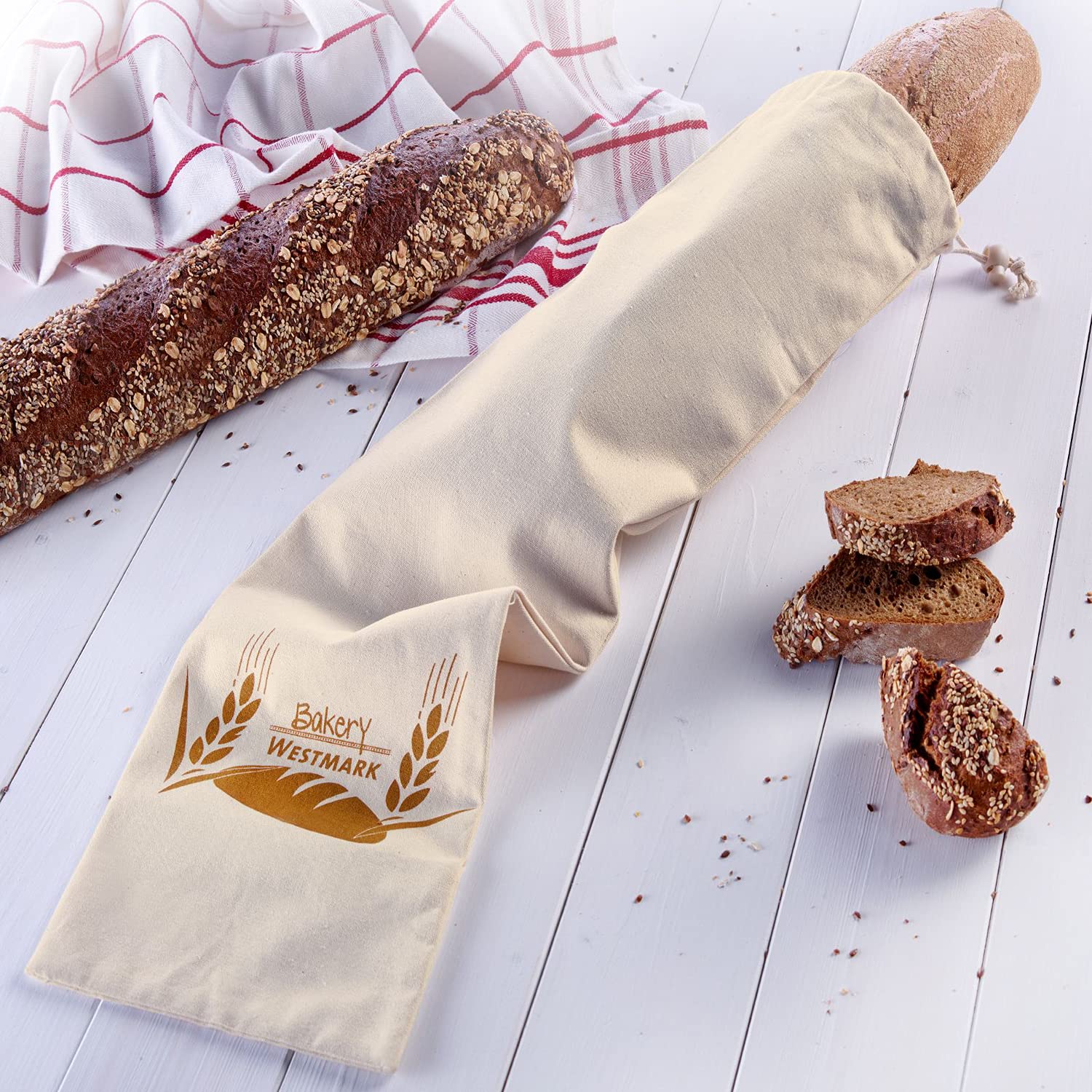 westmark-sac-baguette-32112270-sac-de-conservation-et-rangement-pur-coton-avec-c image 3