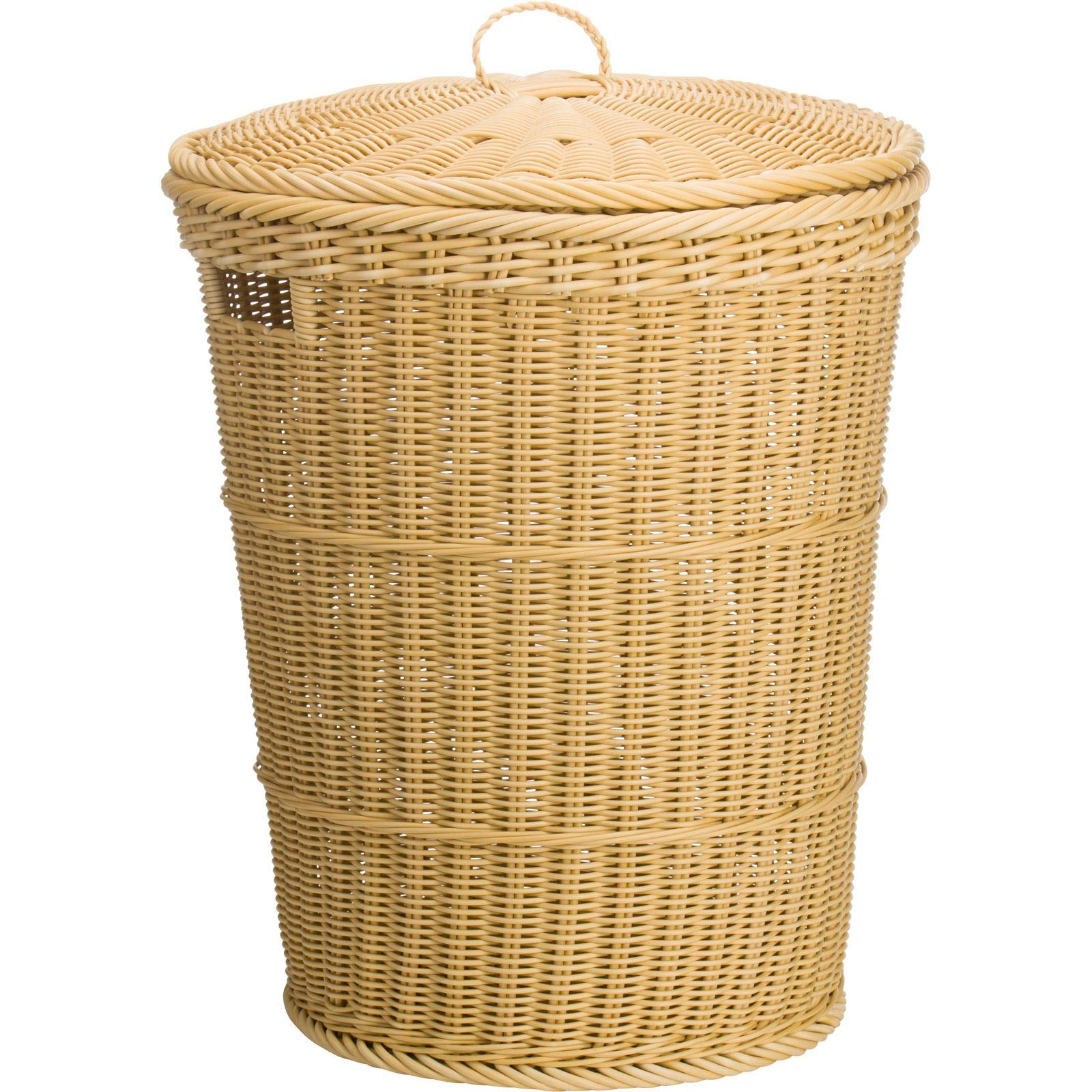 westmark-saleen-2038814-panier-linge-avec-couvercle-46-x-55-cm-vannerie-beige-cl image 5