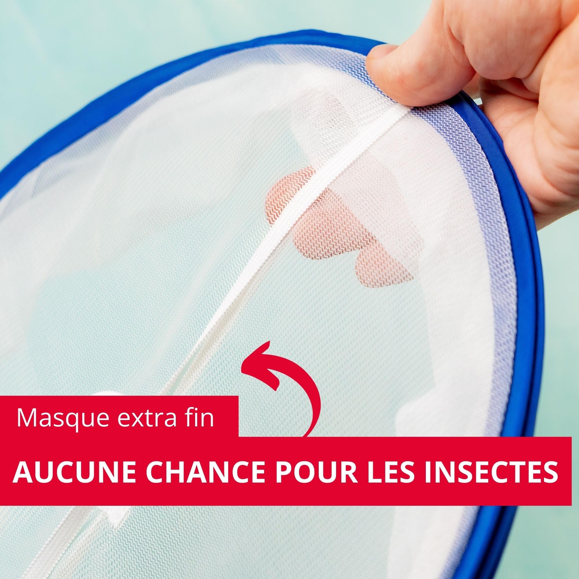 westmark-couverture-alimentaire-hoody-pliable-anti-insectes-34-cm-protection-pou image 2