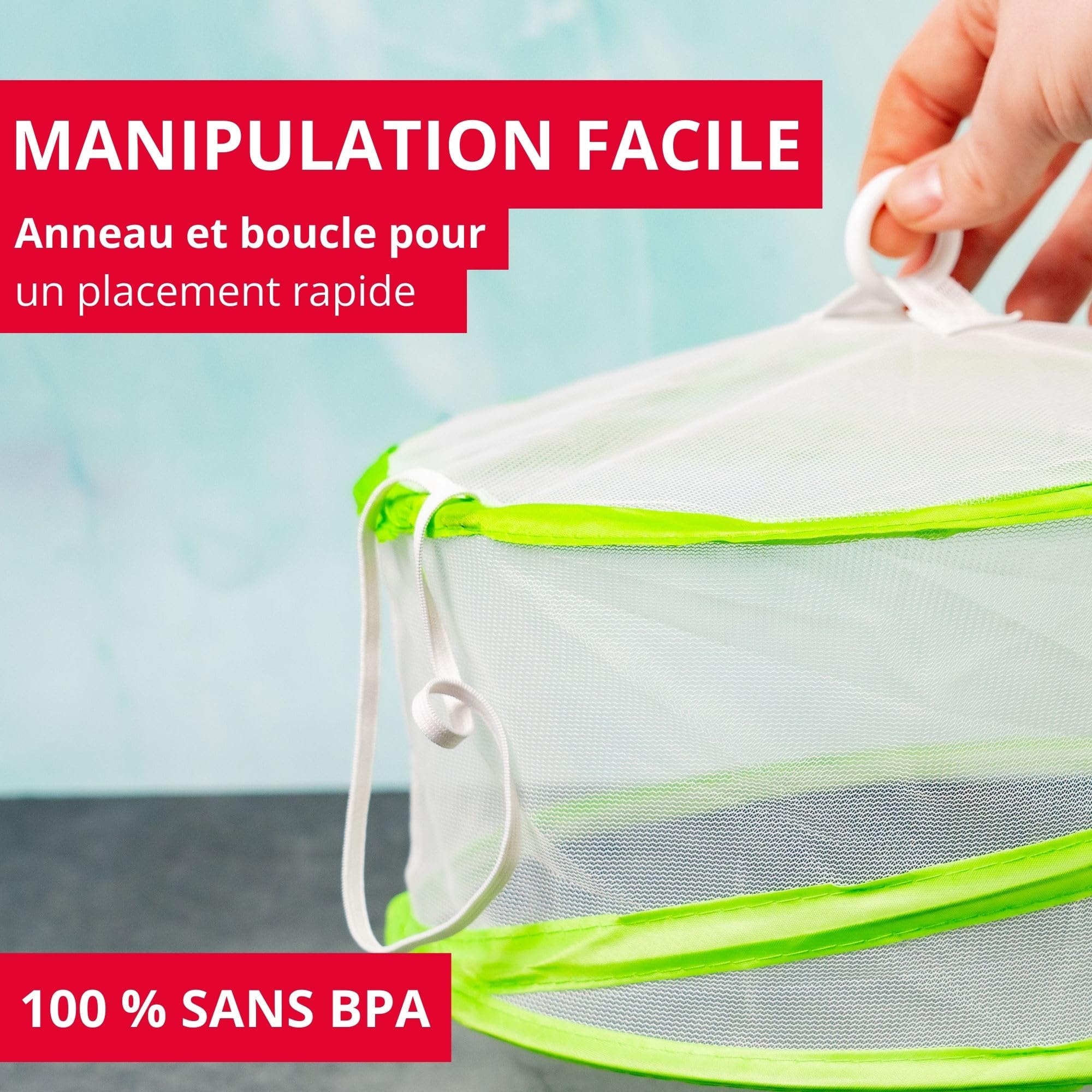westmark-hoody-grande-housse-alimentaire-pliable-anti-mouches-diam-tre-39-cm-san image 8