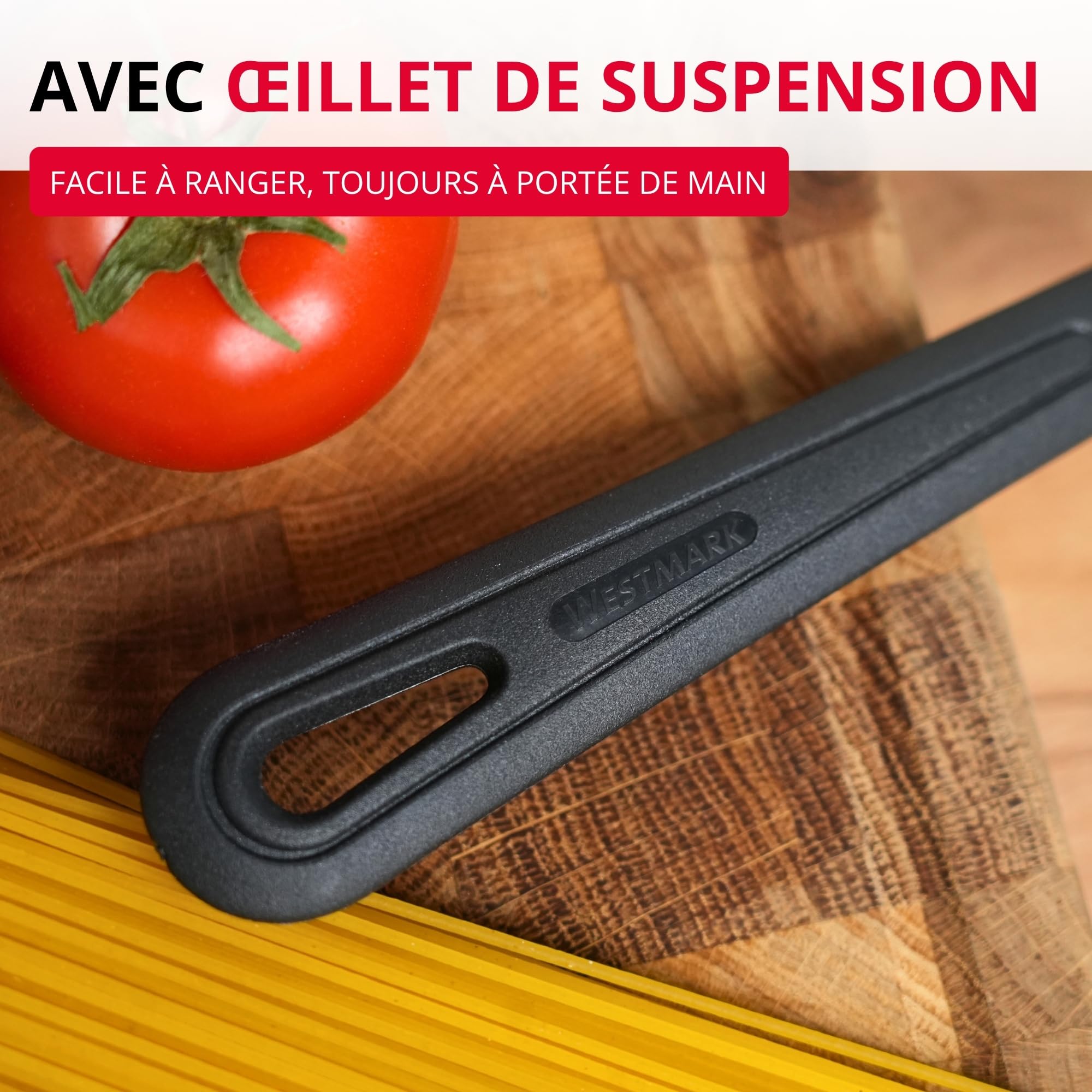 westmark-gentle-plus-louche-spaghetti-heatproof-270-c-en-ppa-30-5-cm-noir-r-f-28 image 7
